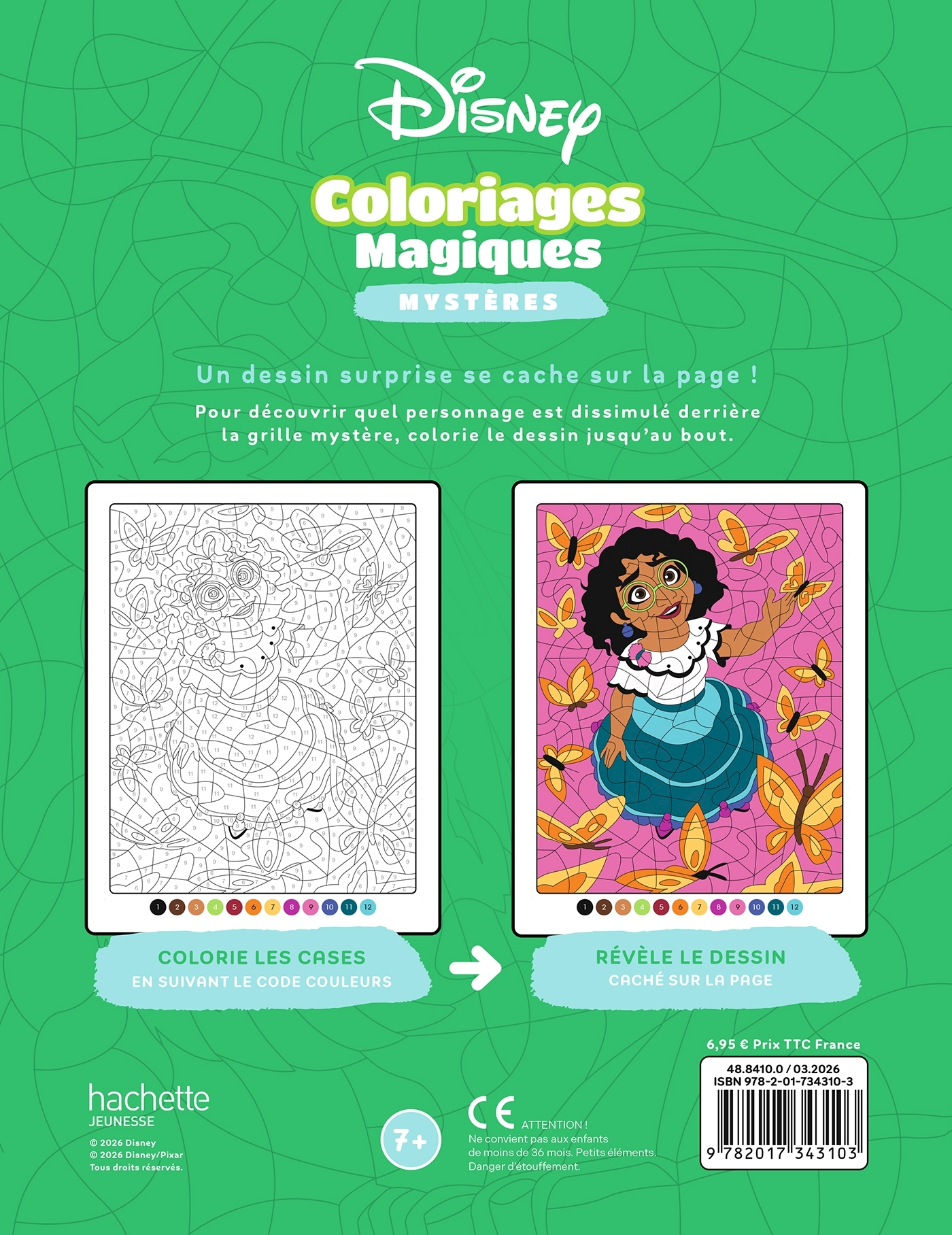 ZOOTOPIE 2 - Mes Coloriages Magiques - Mystères - Disney -  Disney - DISNEY HACHETTE