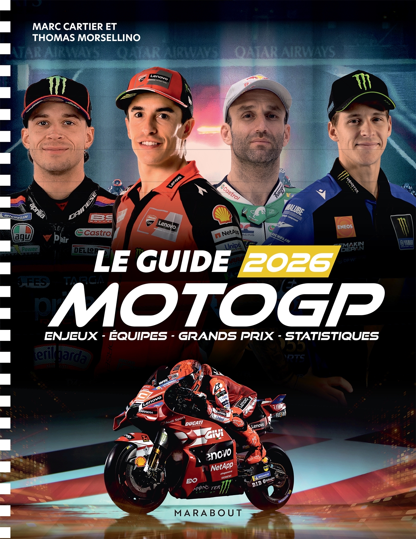 Le guide 2026 de la moto GP - Michel Cartier, Marc Cartier, Thomas Morsellino - MARABOUT