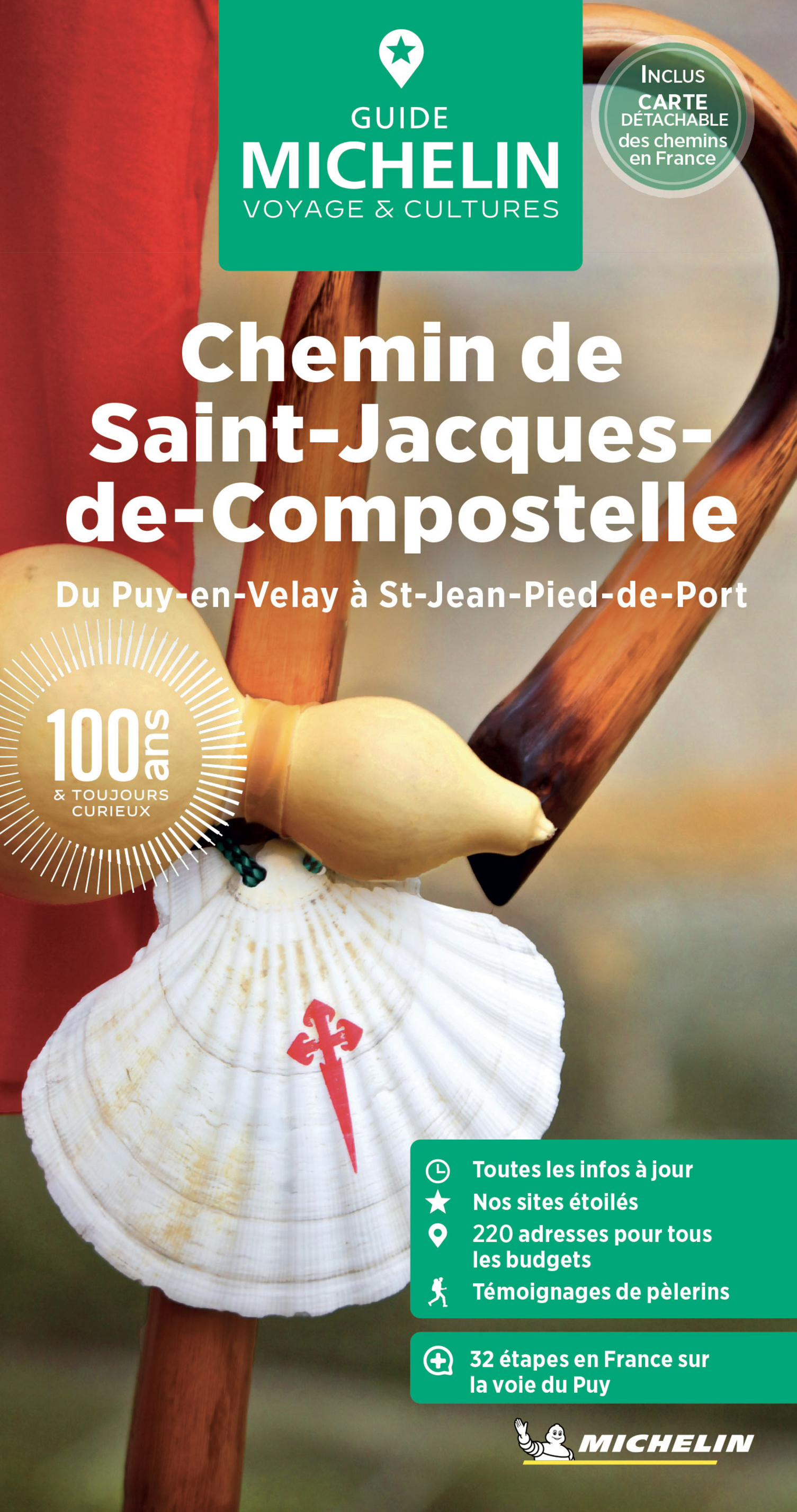 Guide Vert Chemin de Saint-Jacques-de-Compostelle -  - MICHELIN