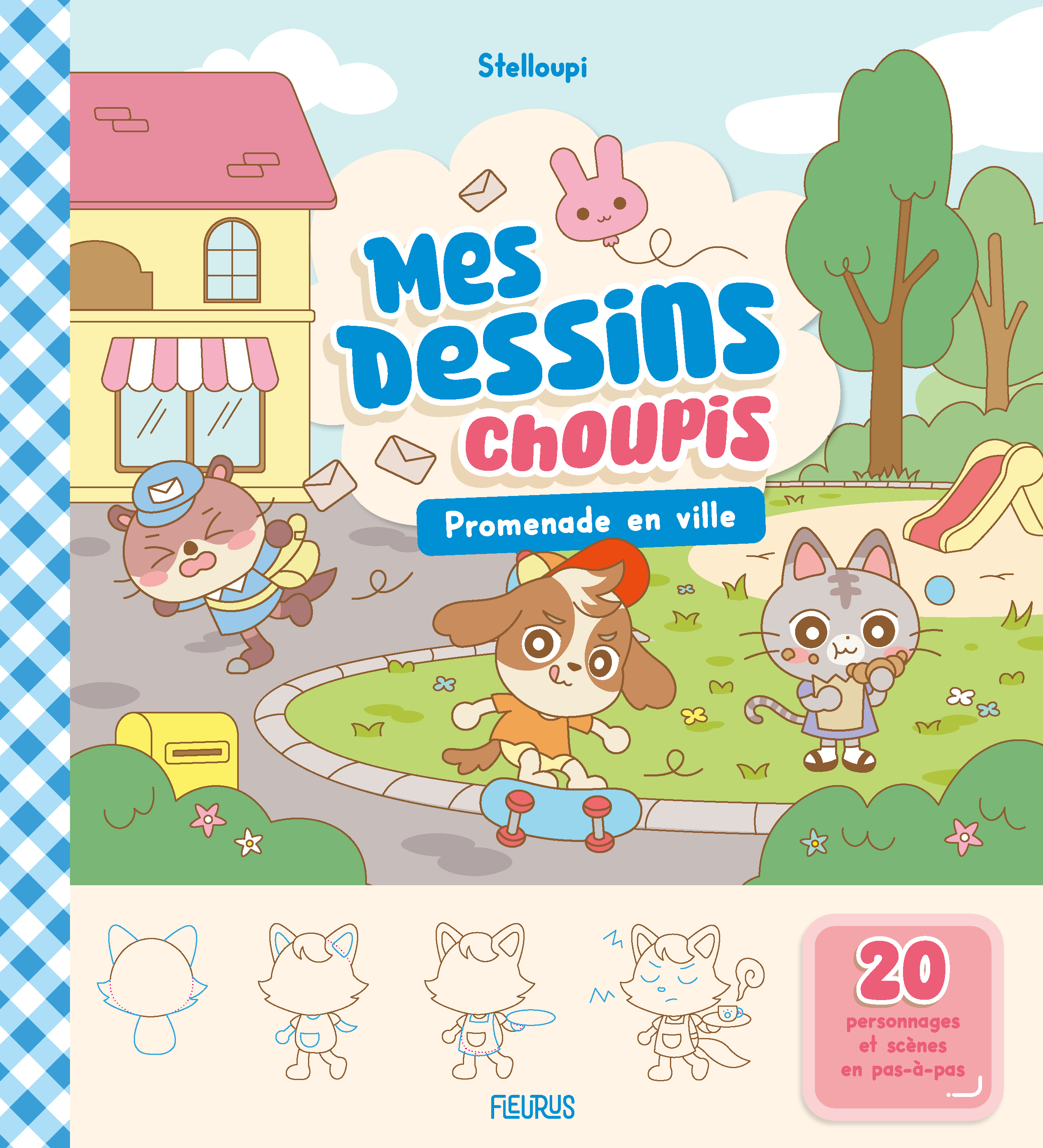 Mes dessins choupis - Promenade en ville -  - FLEURUS