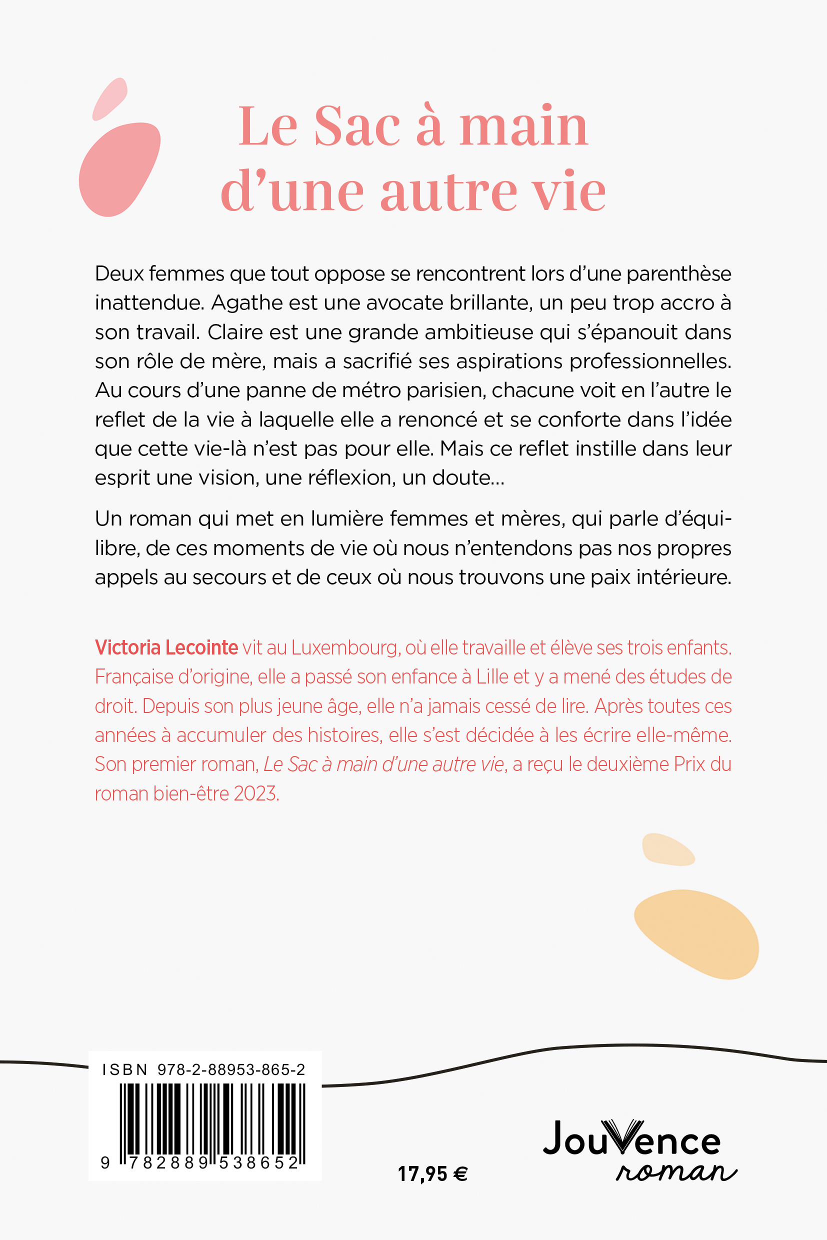 Le Sac à main d'une autre vie - Victoria Lecointe - JOUVENCE