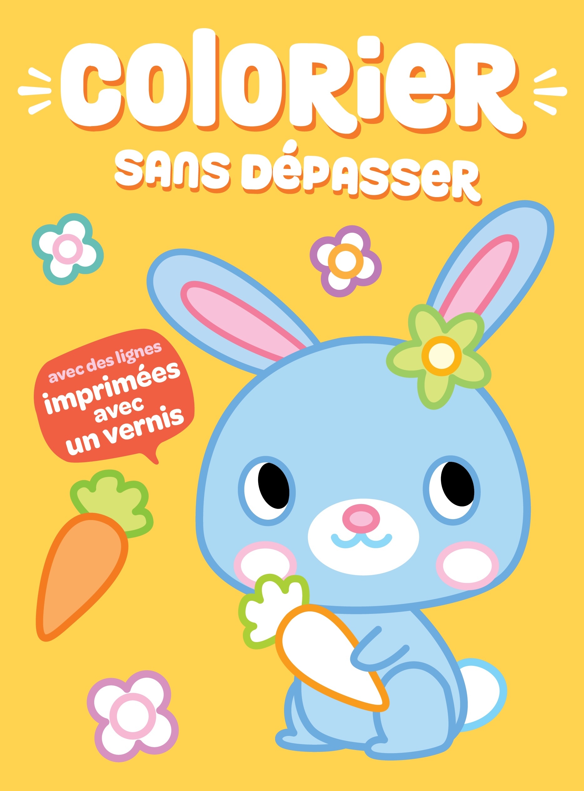 Lapin - Colorier sans dépasser  -  - YOYO