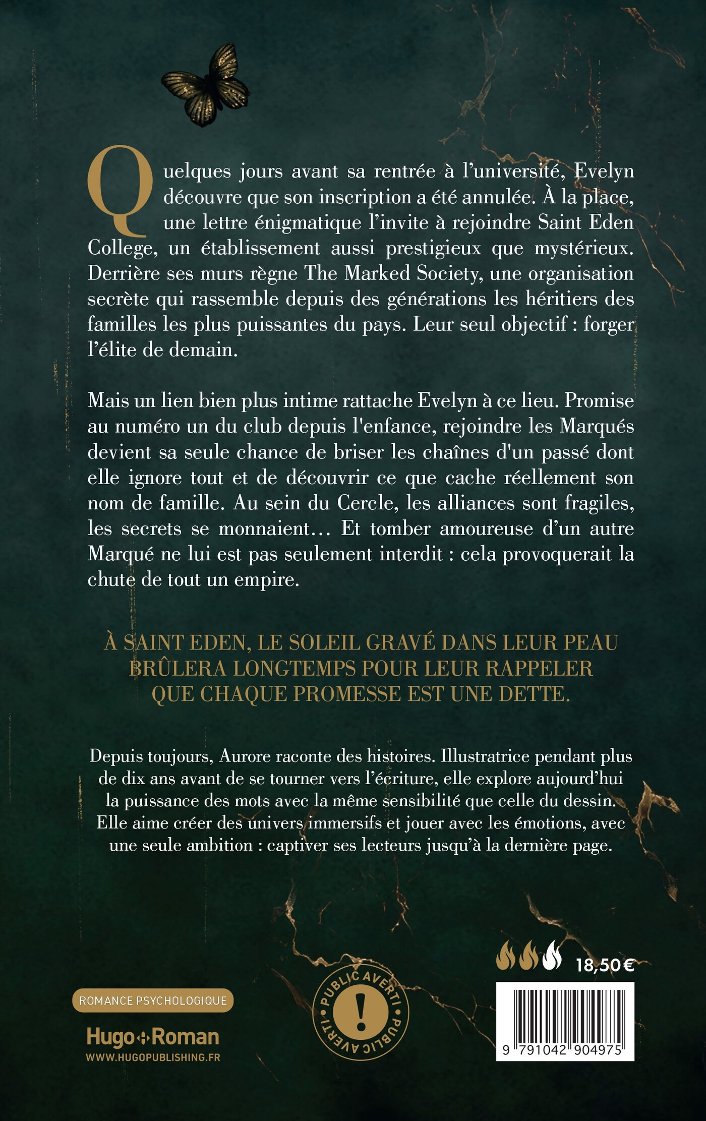 The marked society - Aurore Payelle - HUGO ROMAN