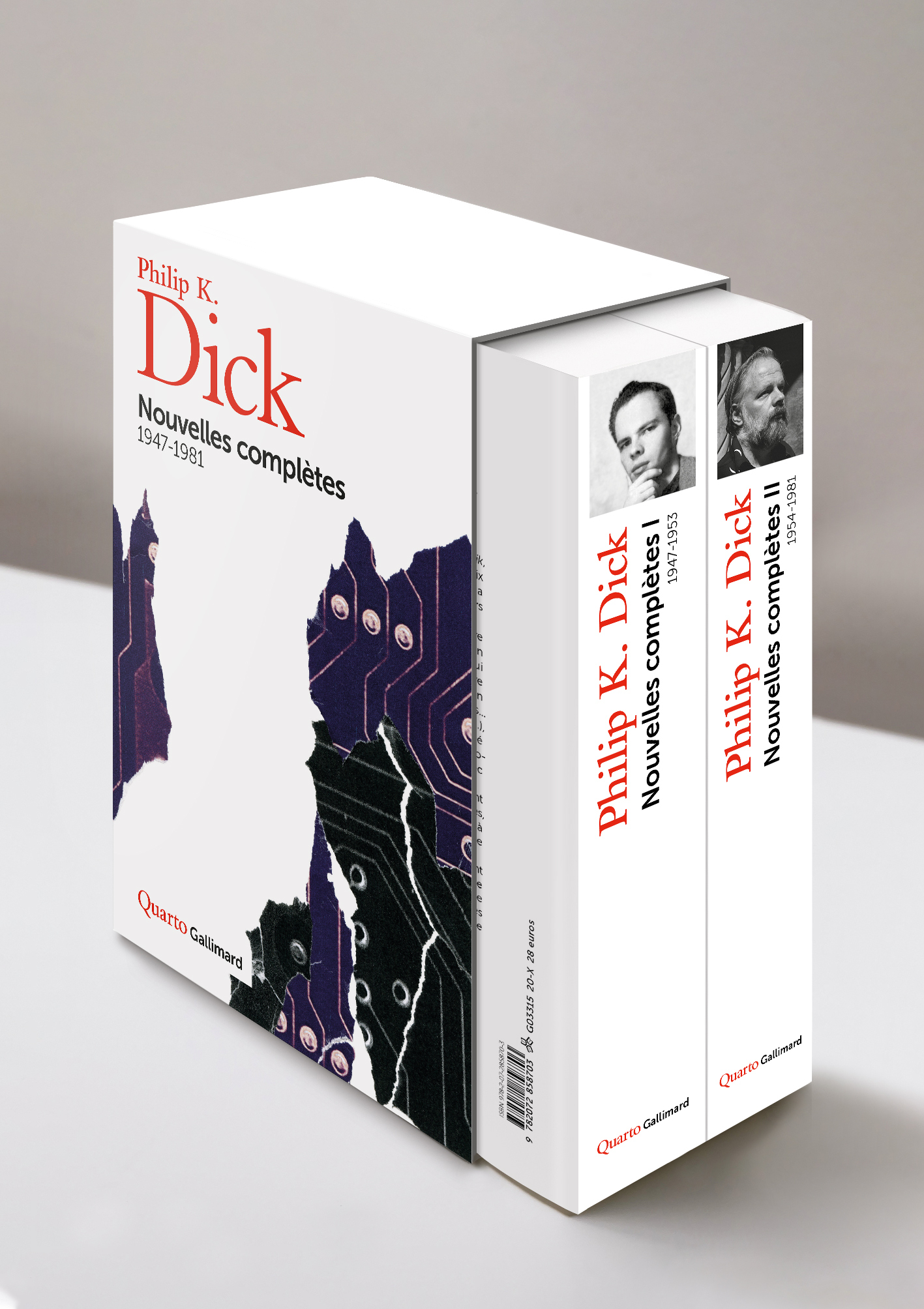 Nouvelles complètes I et II - Philip K. Dick, Laurent Queyssi - GALLIMARD