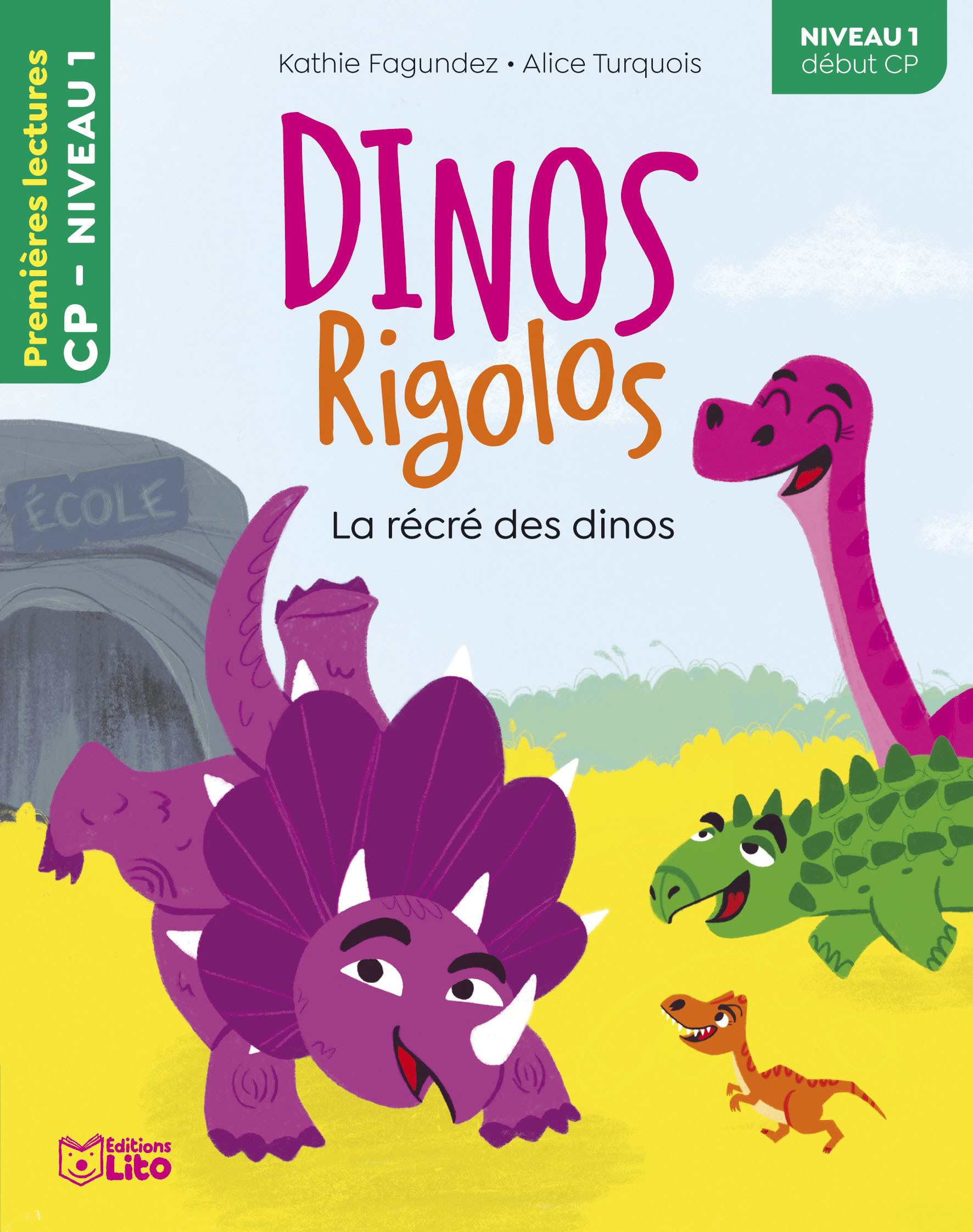 DINOS RIGOLOS-RECRE DINOS NIV1 - XXX - LITO