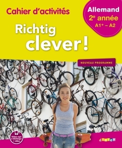 Richtig Clever 2ème année - Cahier - version papier - Wolf Halberstadt, Sterenn Le Berre - DIDIER