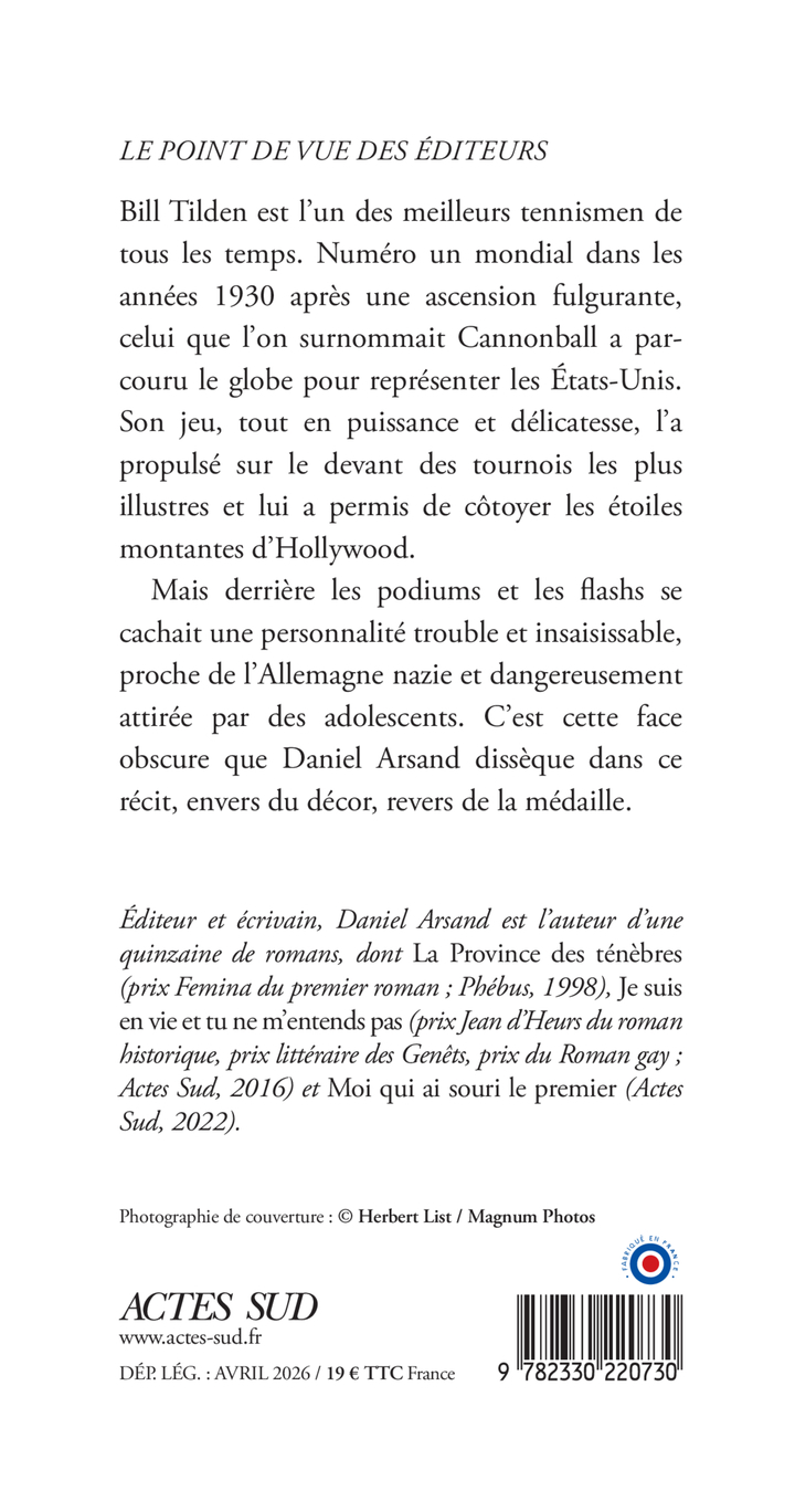Revers - Daniel Arsand - ACTES SUD