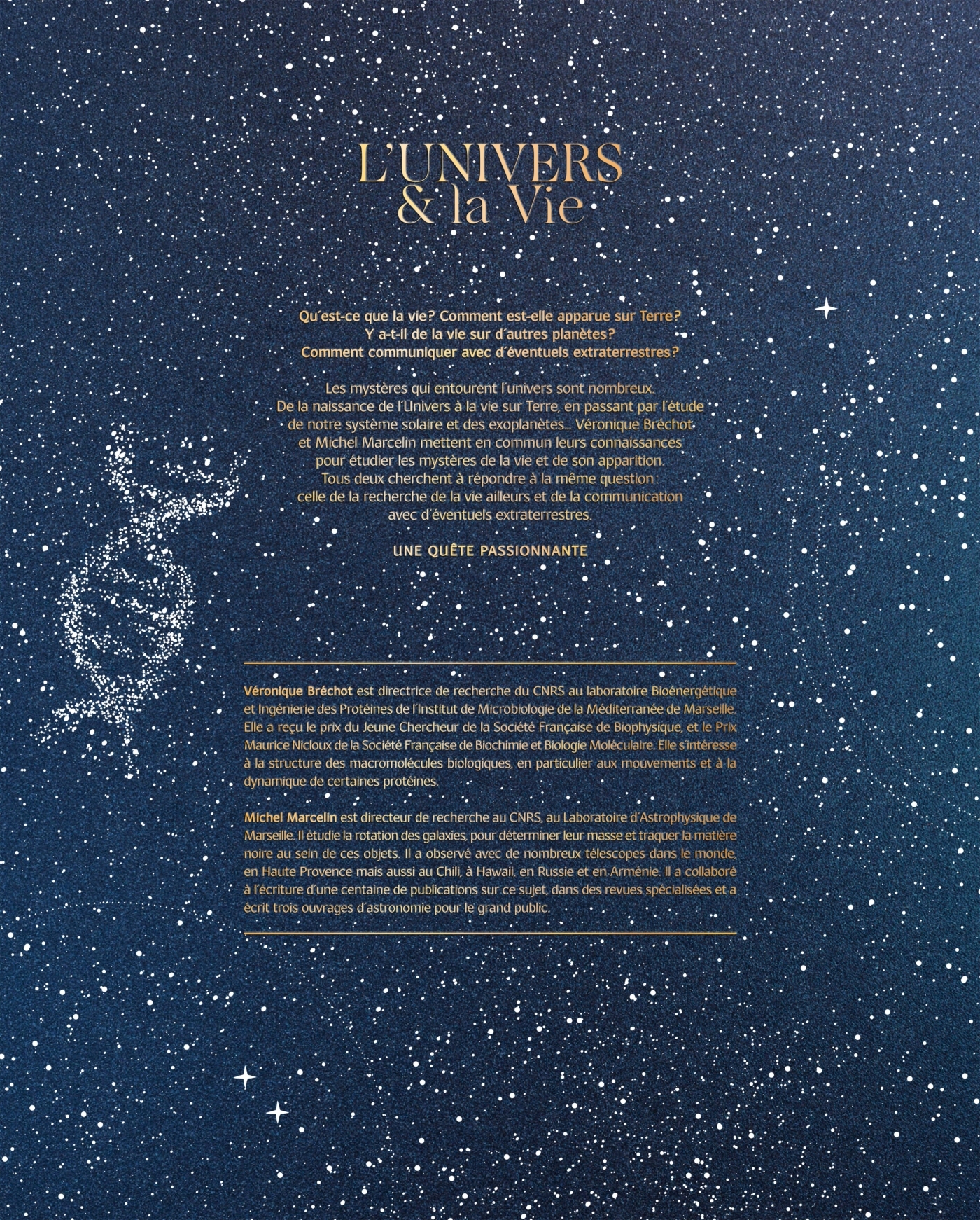 L'Univers et la Vie - Michel Marcelin, Véronique BRECHOT - EPA