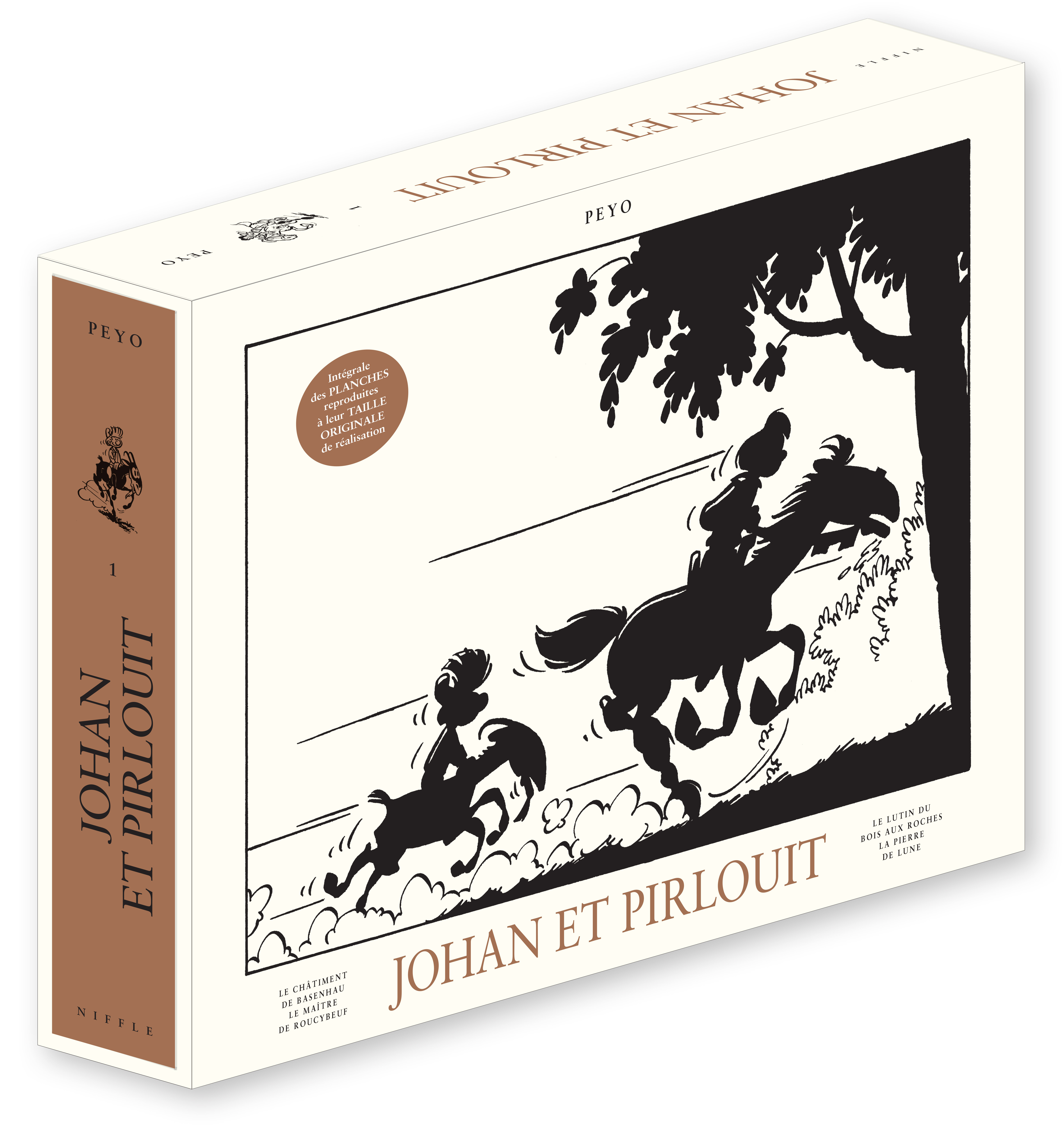 Johan et Pirlouit - Tome 1 - Johan et Pirlouit Intégrale -  Peyo - NIFFLE