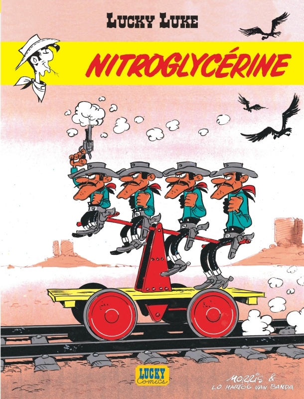 Lucky Luke - Tome 25 - Nitroglycérine -  Van Banda - LUCKY