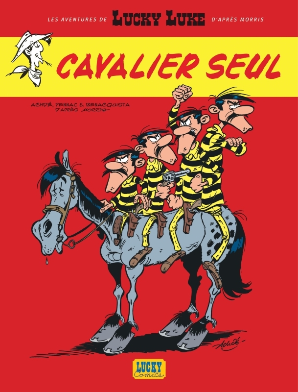 Les Aventures de Lucky Luke d'après Morris - Tome 5 - Cavalier seul -  Benacquista Tonino,  Pennac Daniel - LUCKY