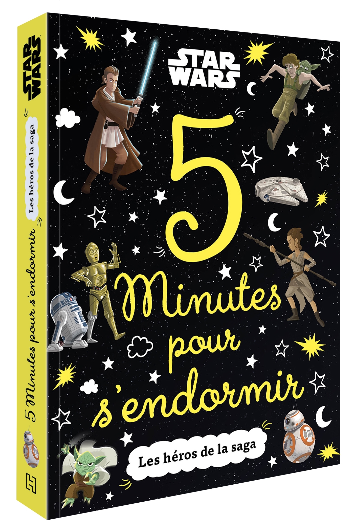 STAR WARS - 5 Minutes pour s'endormir - Les héros de la saga -  Collectif - DISNEY HACHETTE