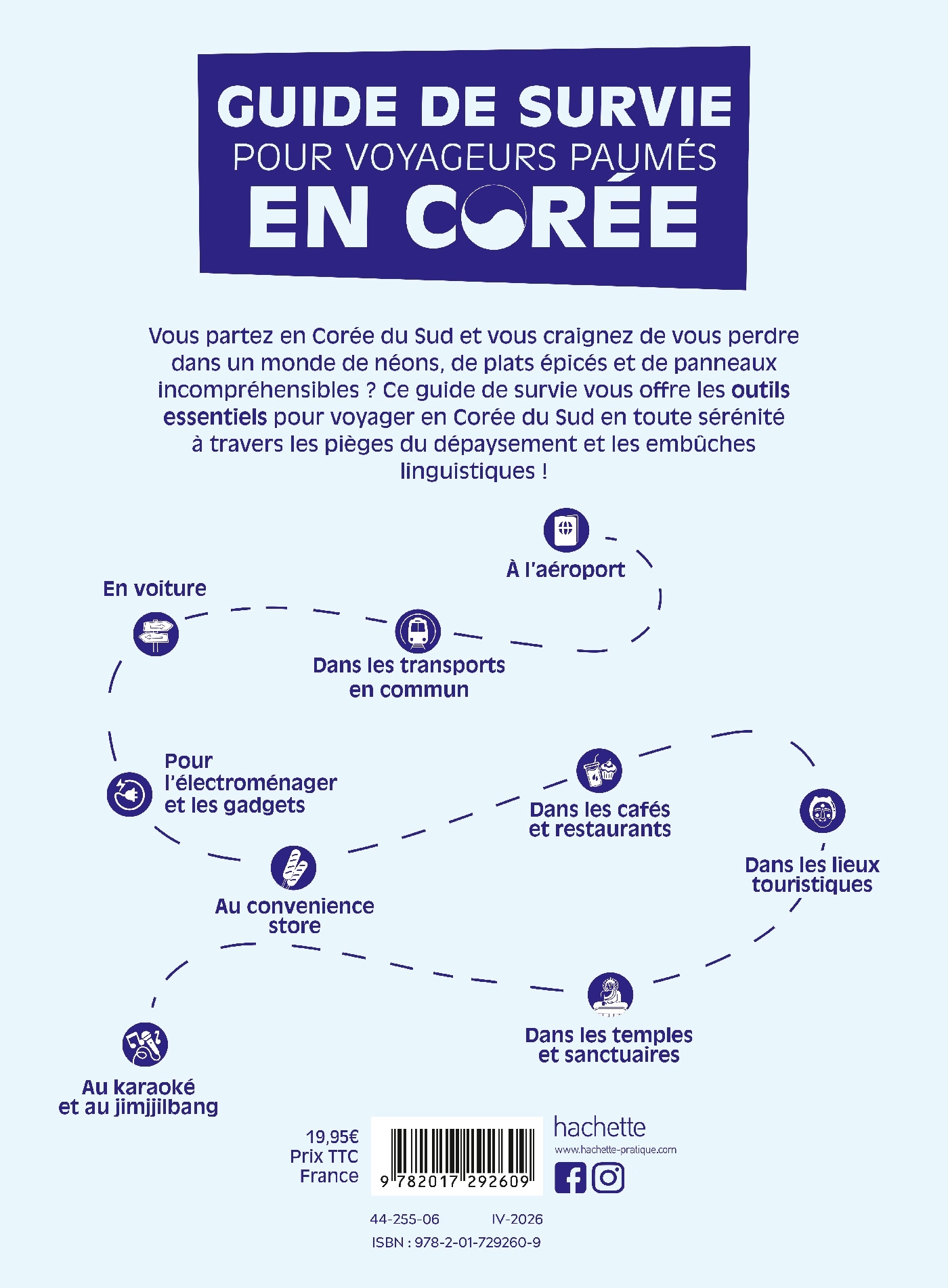 Guide de survie pour voyageurs paumés en Corée - Ophélie Surcouf - HACHETTE PRAT