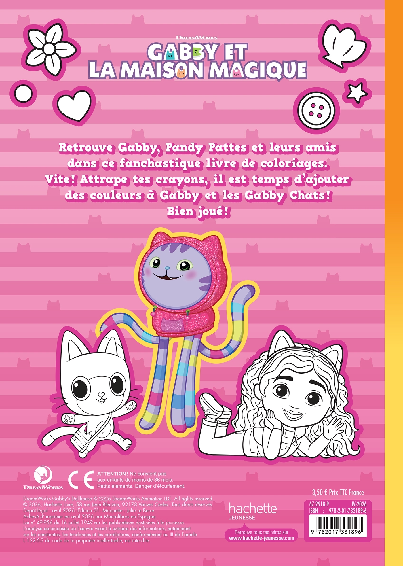 Gabby et la maison magique - Super Colos -   - HACHETTE JEUN.