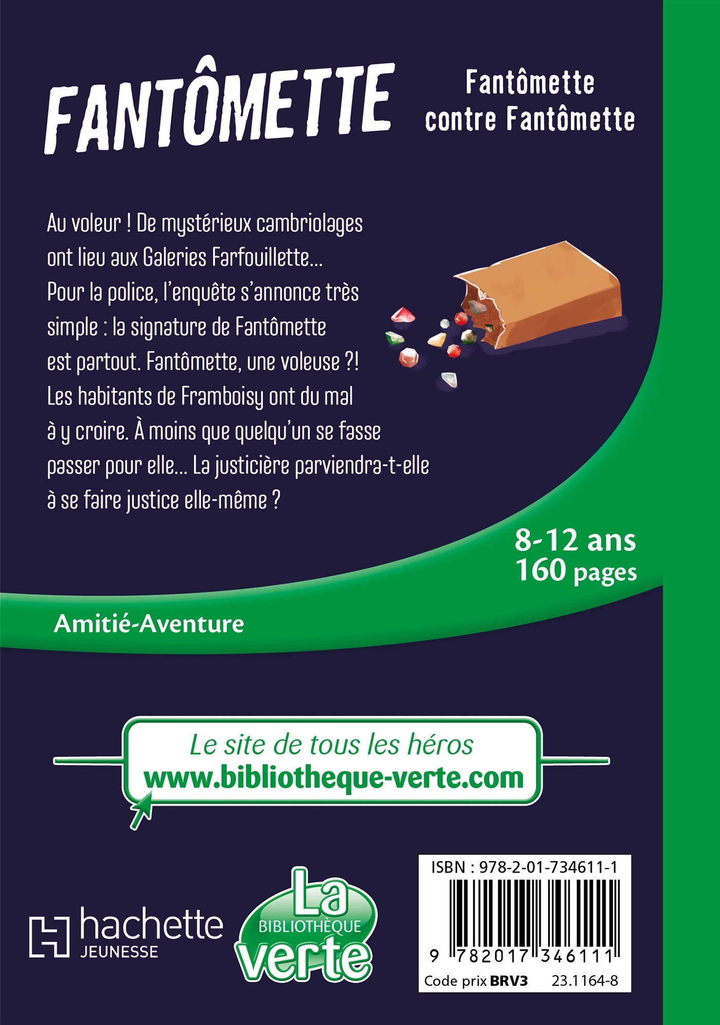 Fantômette (Nouvelle édition), Tome 6 - Fantômette contre Fantômette - Georges Chaulet - HACHETTE JEUN.