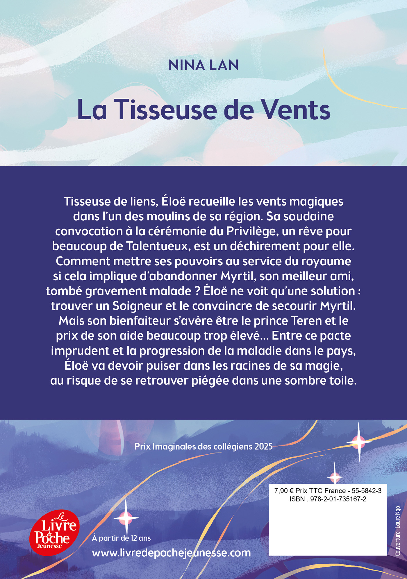 La Tisseuse de vents - Nina Lan - POCHE JEUNESSE