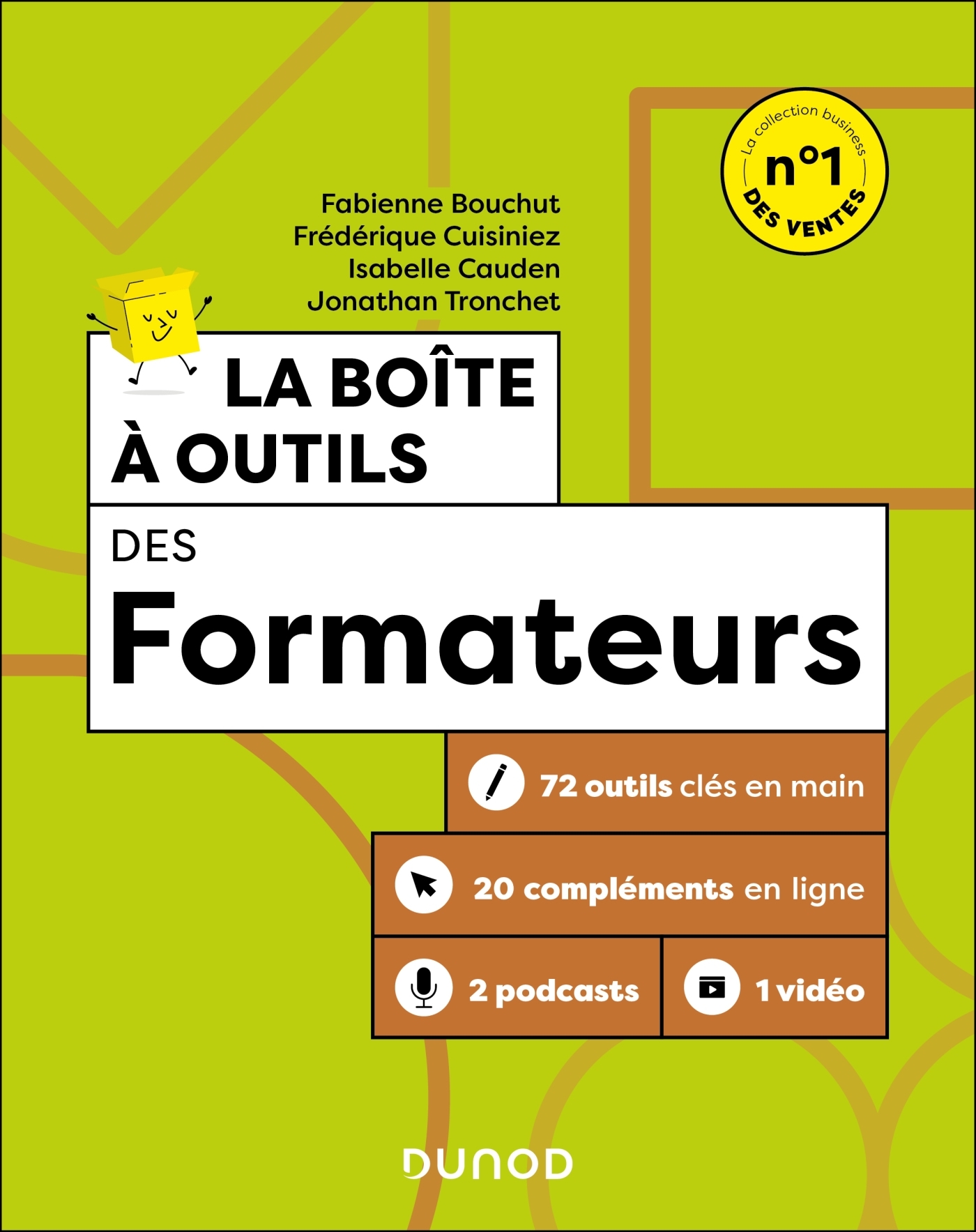 La boîte à outils des formateurs - 5e éd. - Fabienne Bouchut, Frederique Cuisiniez, Isabelle Cauden, Jonathan Tronchet - DUNOD
