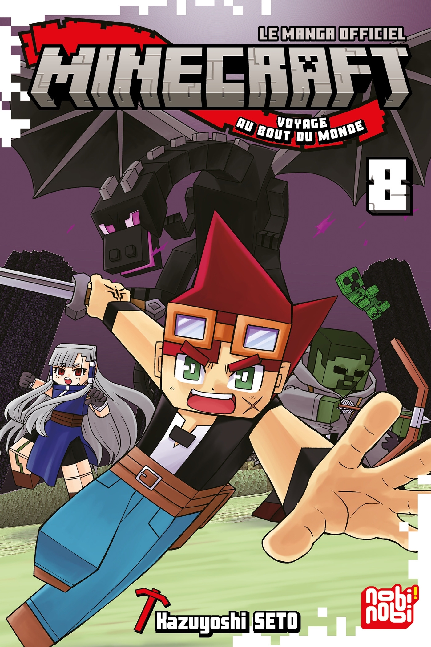 Minecraft, le manga officiel - Voyage au bout du monde T08 -  - NOBI NOBI