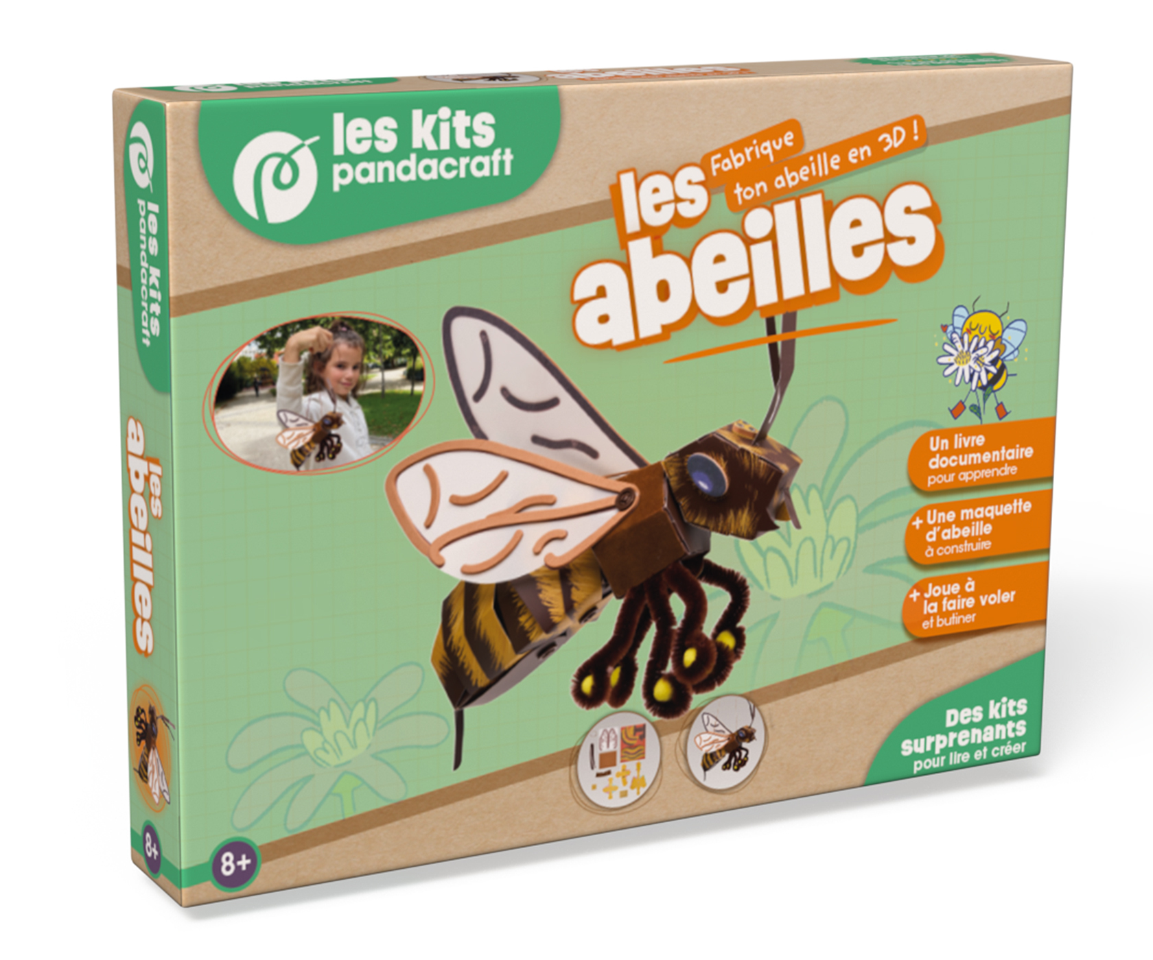 Les abeilles - Kit Pandacraft dès 8 ans -  - PANDACRAFT