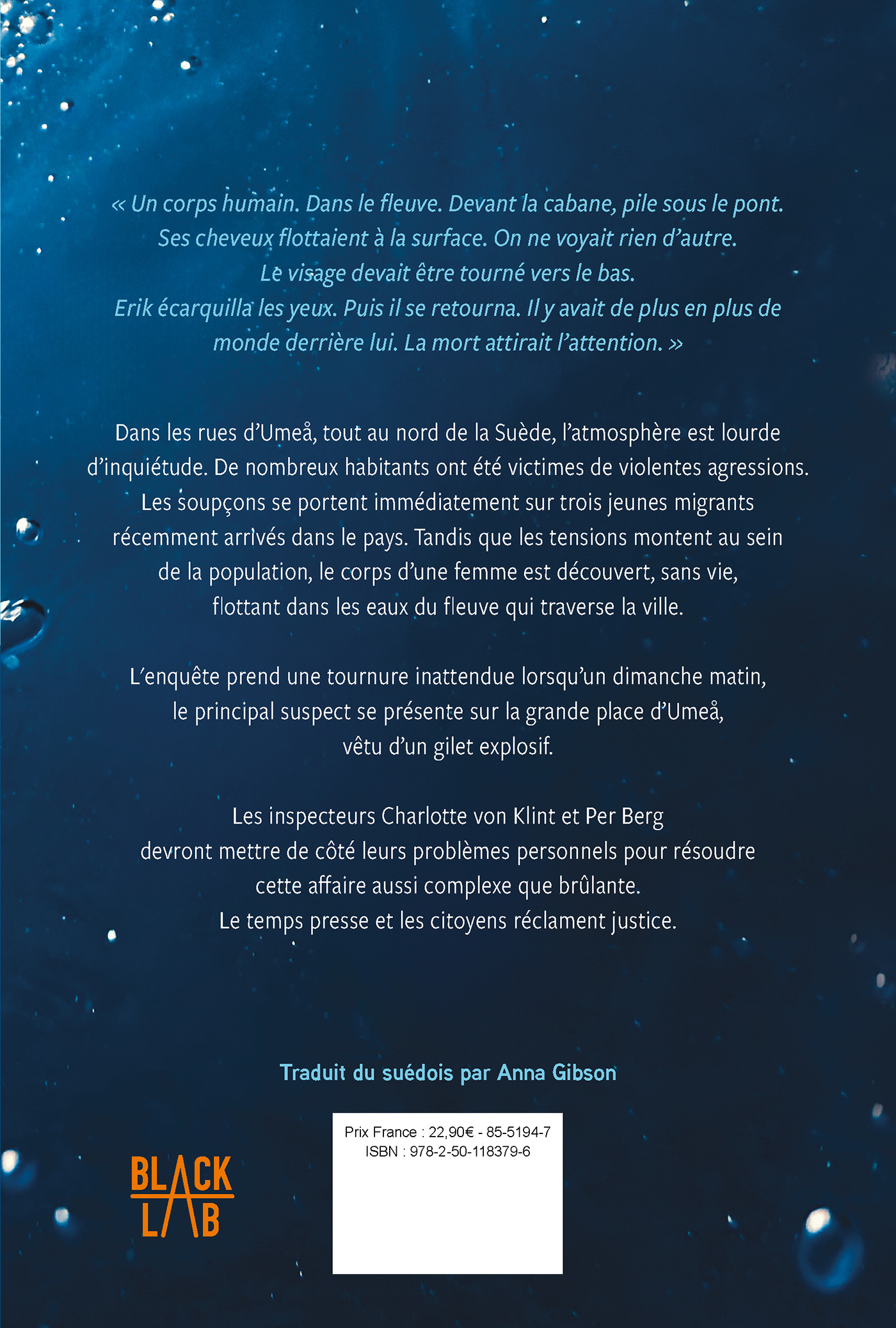 La Sirène du fleuve - Anki Edvinsson - HACHETTE FICTIO