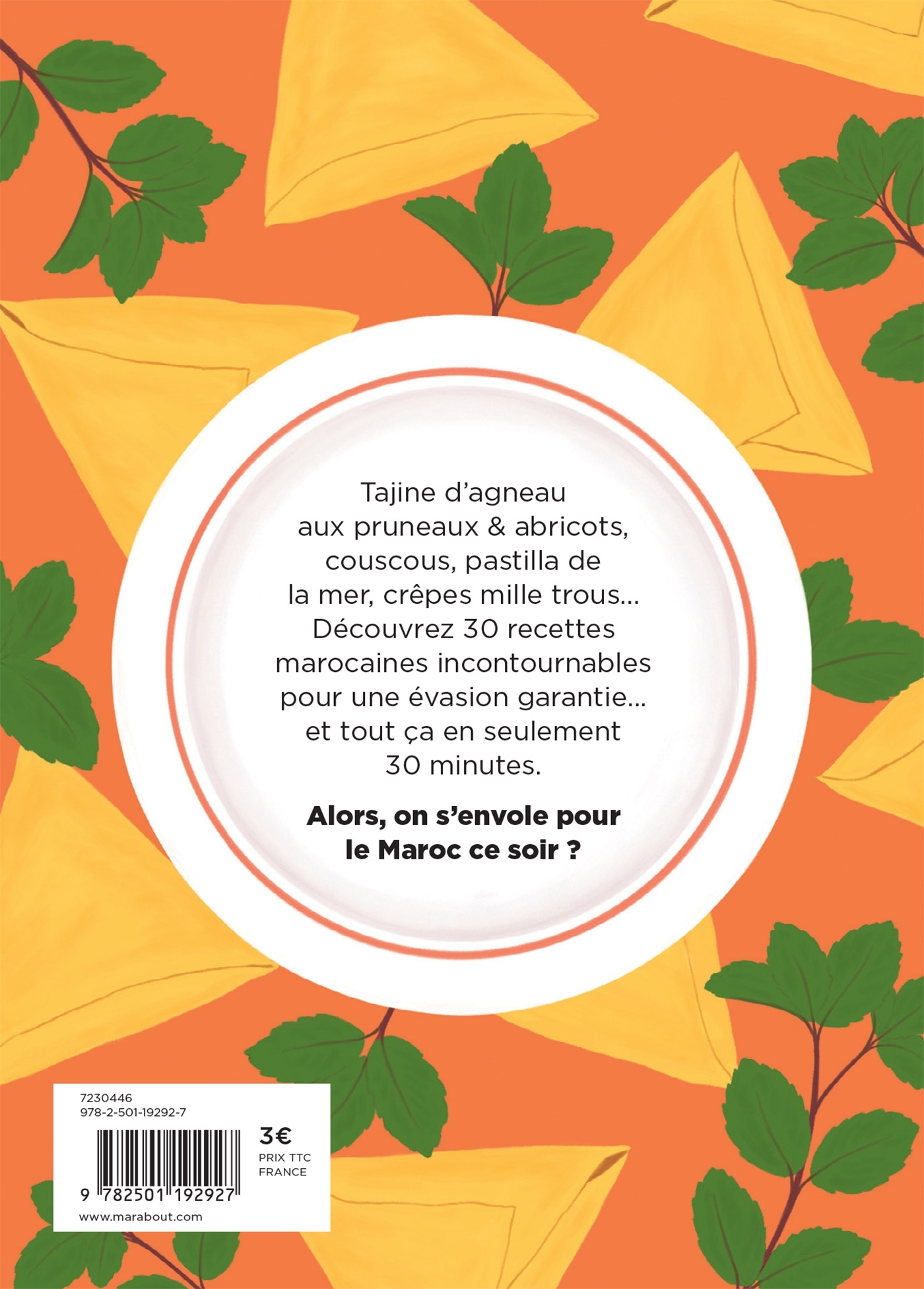 Un dîner au Maroc - Yasmine Aissaoui - MARABOUT