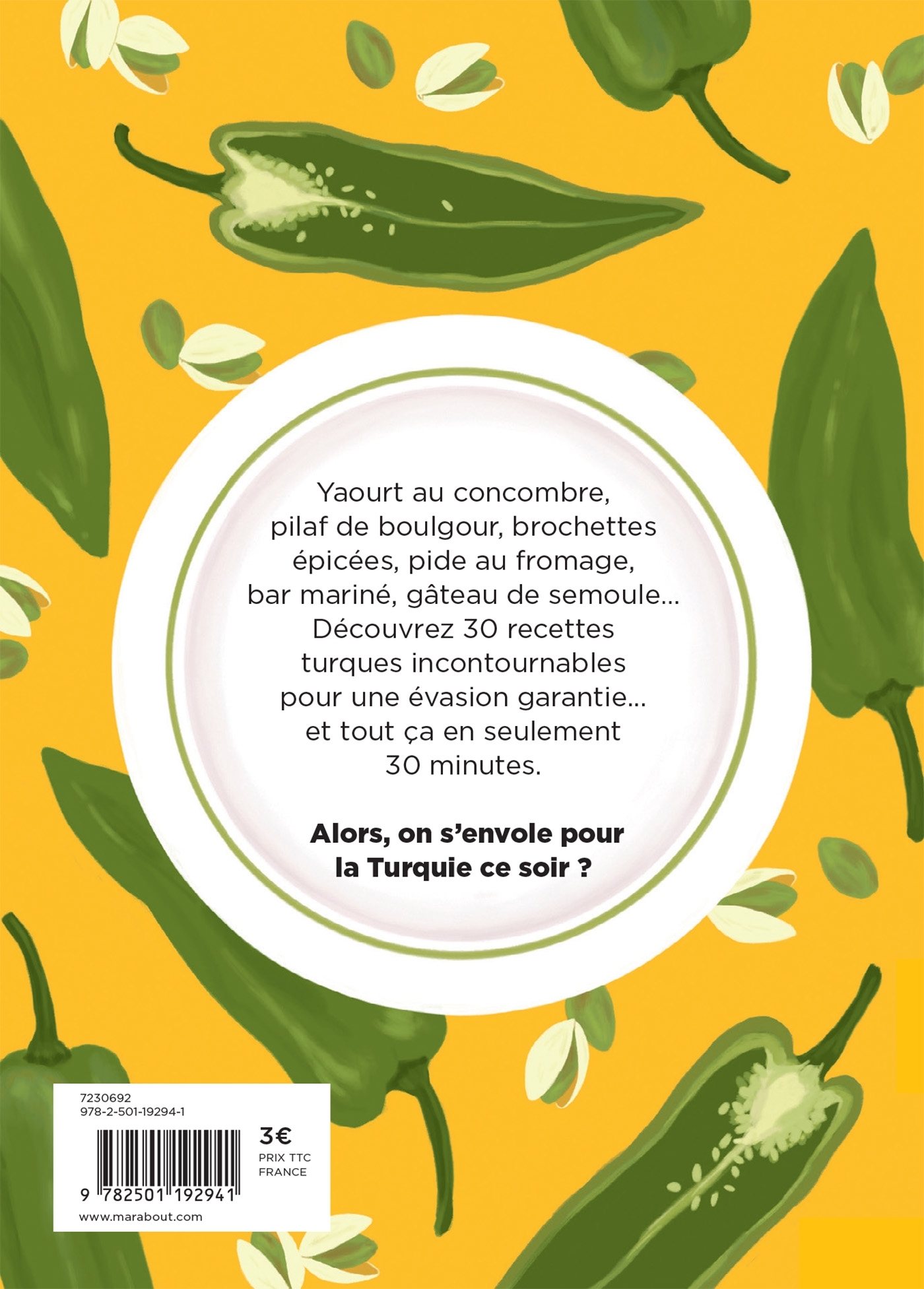 Un dîner en Turquie - Pomme Larmoyer - MARABOUT