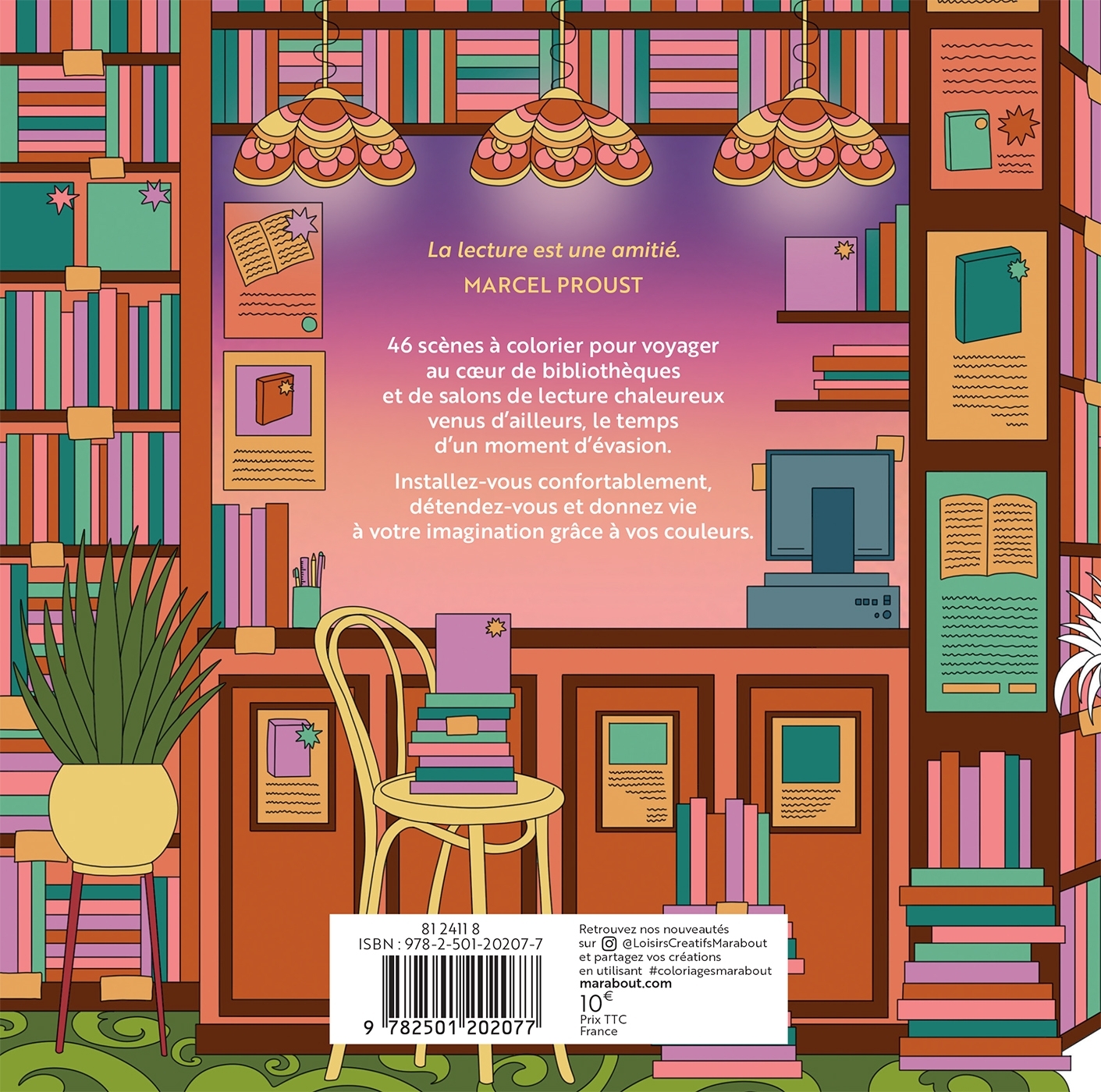 Cosy Bibliothèque -  CHRISSY LAU - MARABOUT