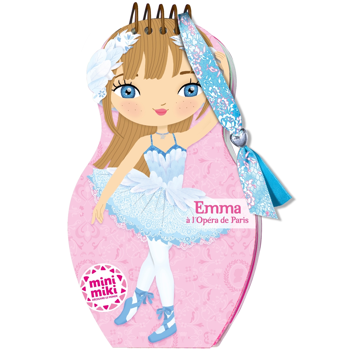 Minimiki - Carnet créatif - Emma à l'Opéra -  JULIE CAMEL - PLAY BAC