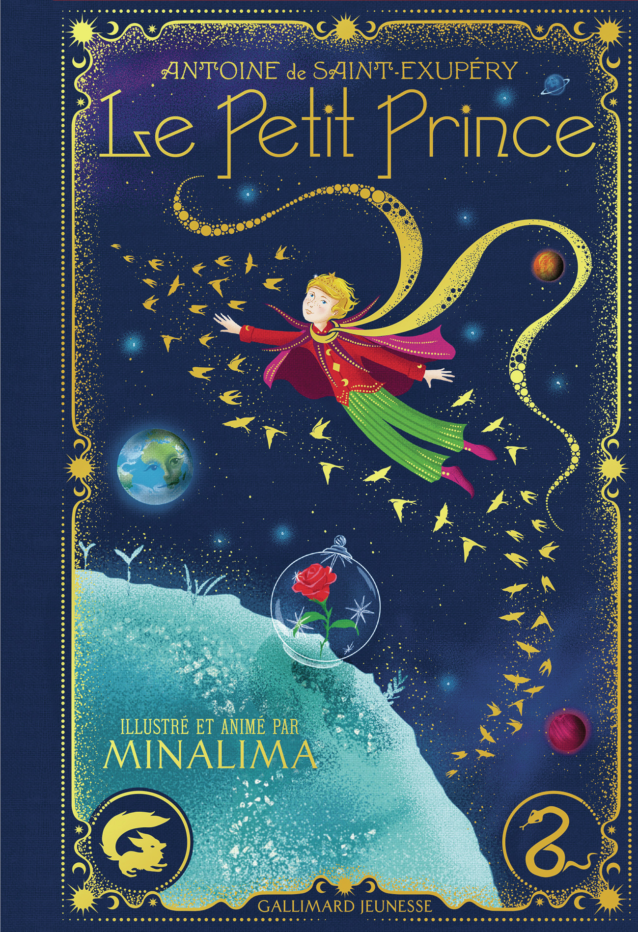 Le Petit Prince - Édition illustrée interactive - Antoine de Saint-Exupéry - GALLIMARD JEUNE