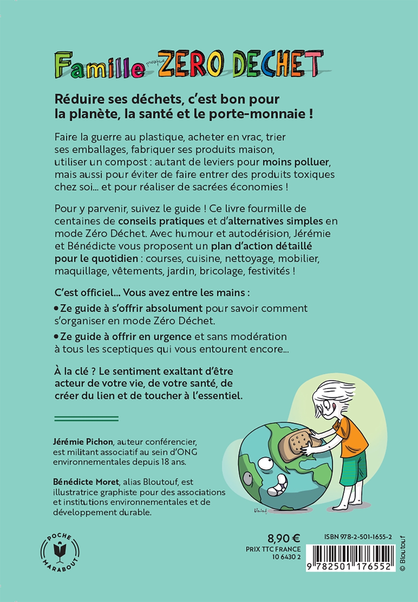 Famille Zéro Déchet - Ze Guide - Jérémie Pichon, Bénédicte Moret - MARABOUT