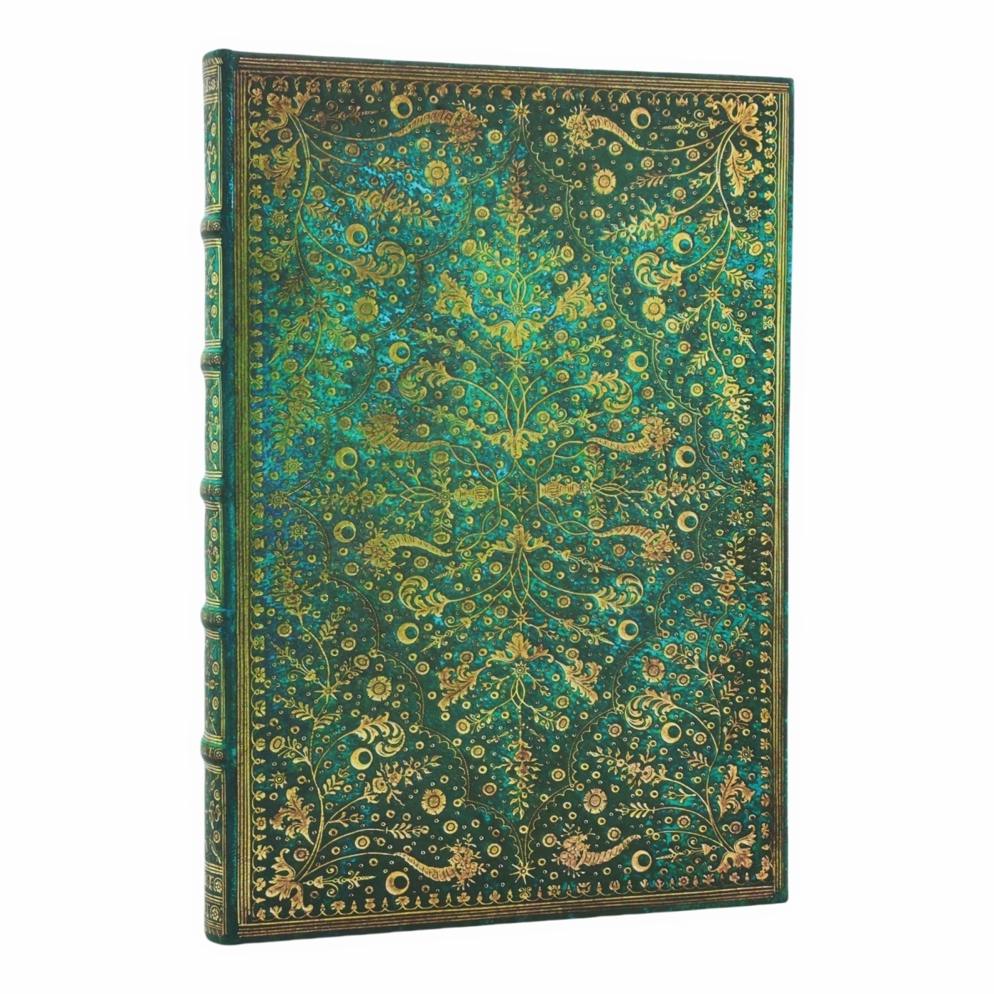 Carnet rigide Fleur d'Émeraude Grand Non ligné -  - PAPERBLANKS