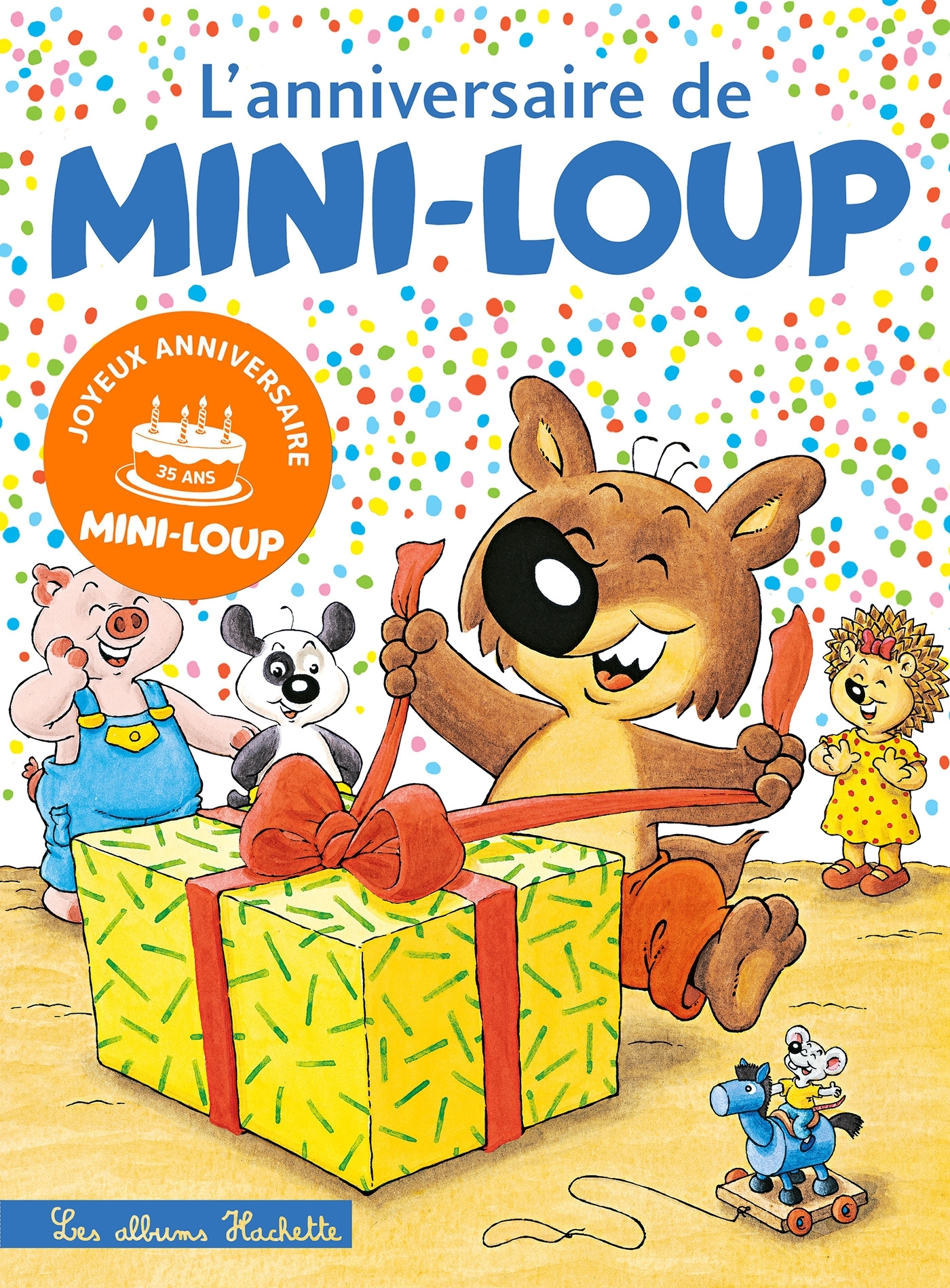 L'anniversaire de Mini-Loup - édition anniversaire 35 ans - Philippe Matter - HACHETTE ENFANT