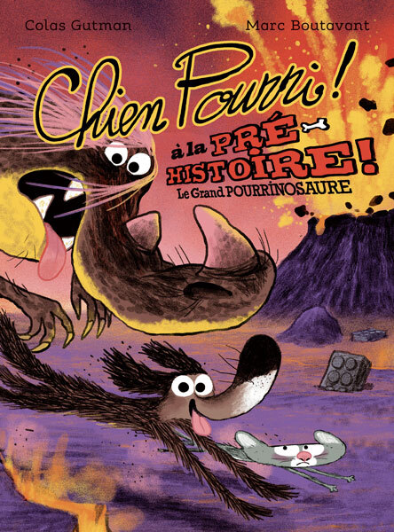 Chien Pourri à la préhistoire -  Gutman Colas, Colas Gutman - EDL