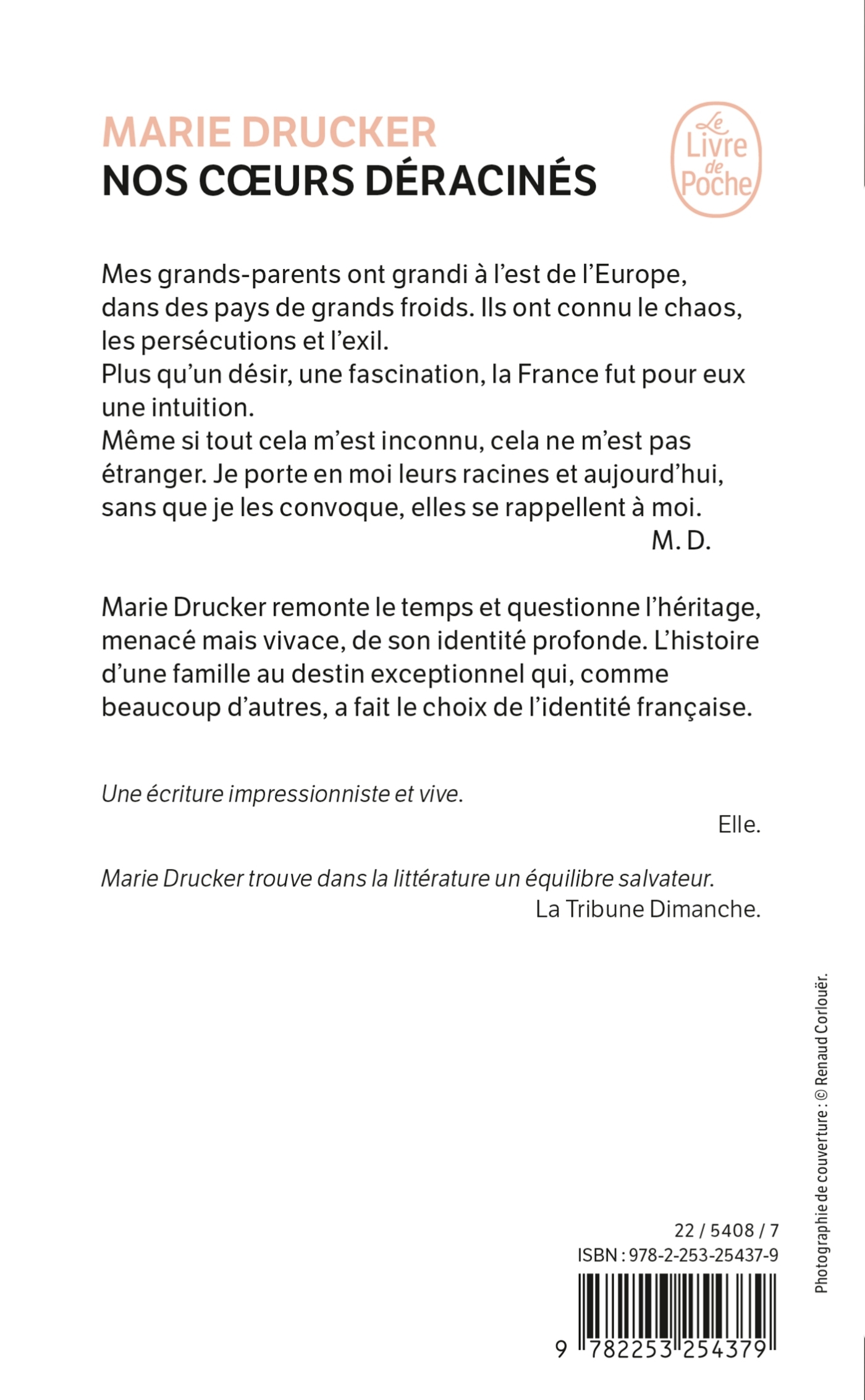 Nos coeurs déracinés - Marie Drucker - LGF