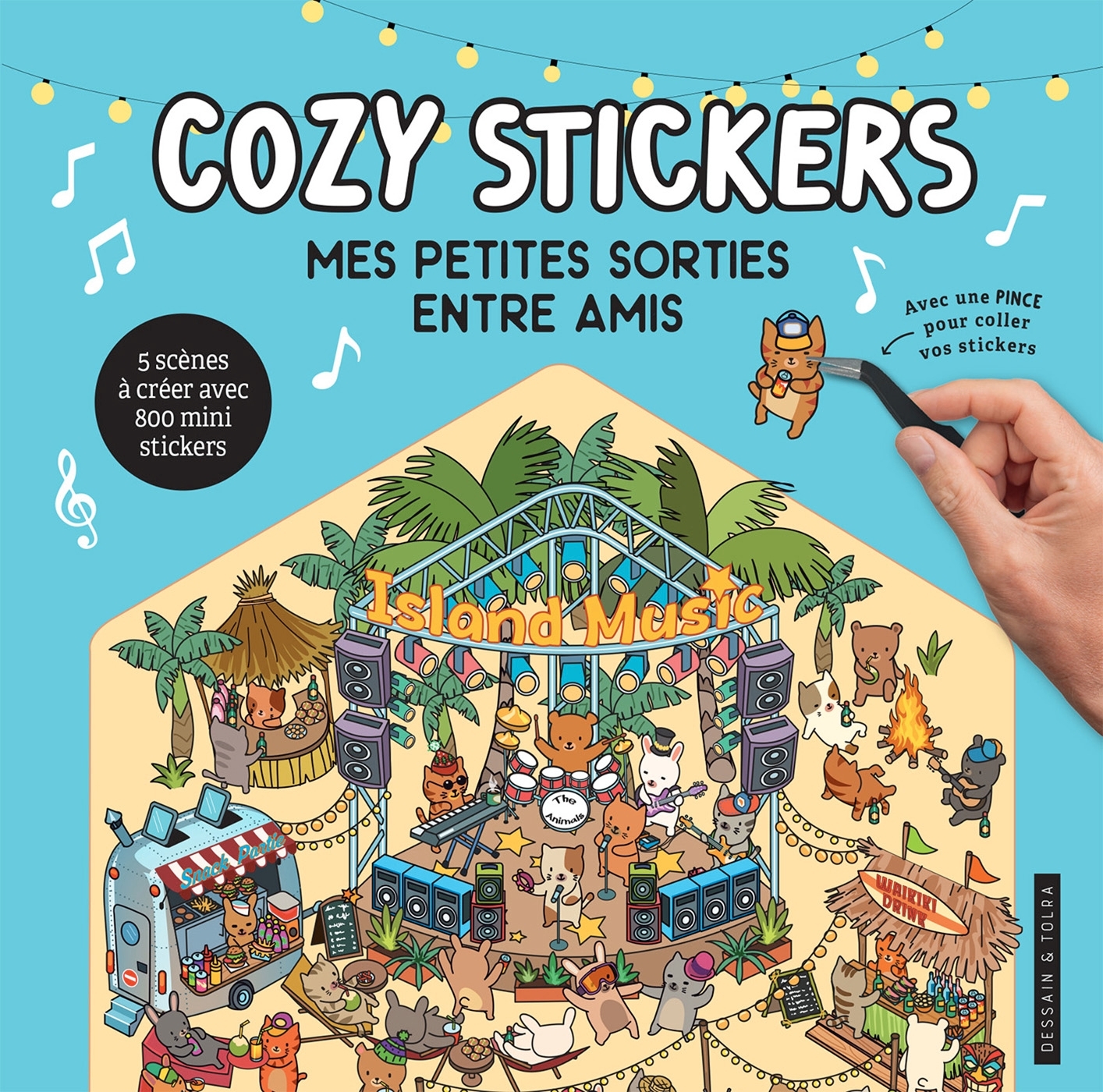 Cozy Stickers - Mes petites sorties entre amis -  - DESSAIN TOLRA