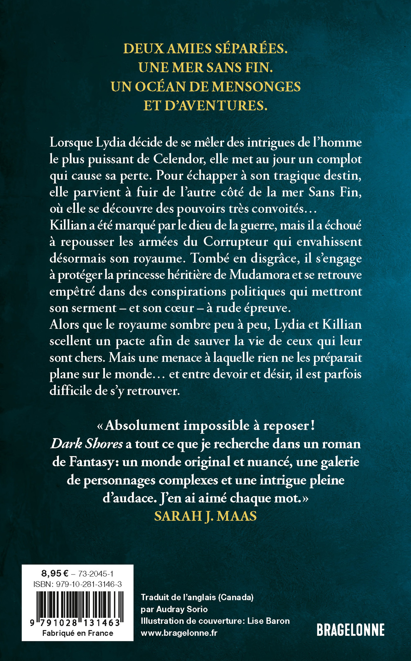 Dark Shores, T2 : Dark Skies - Danielle L. Jensen - BRAGELONNE