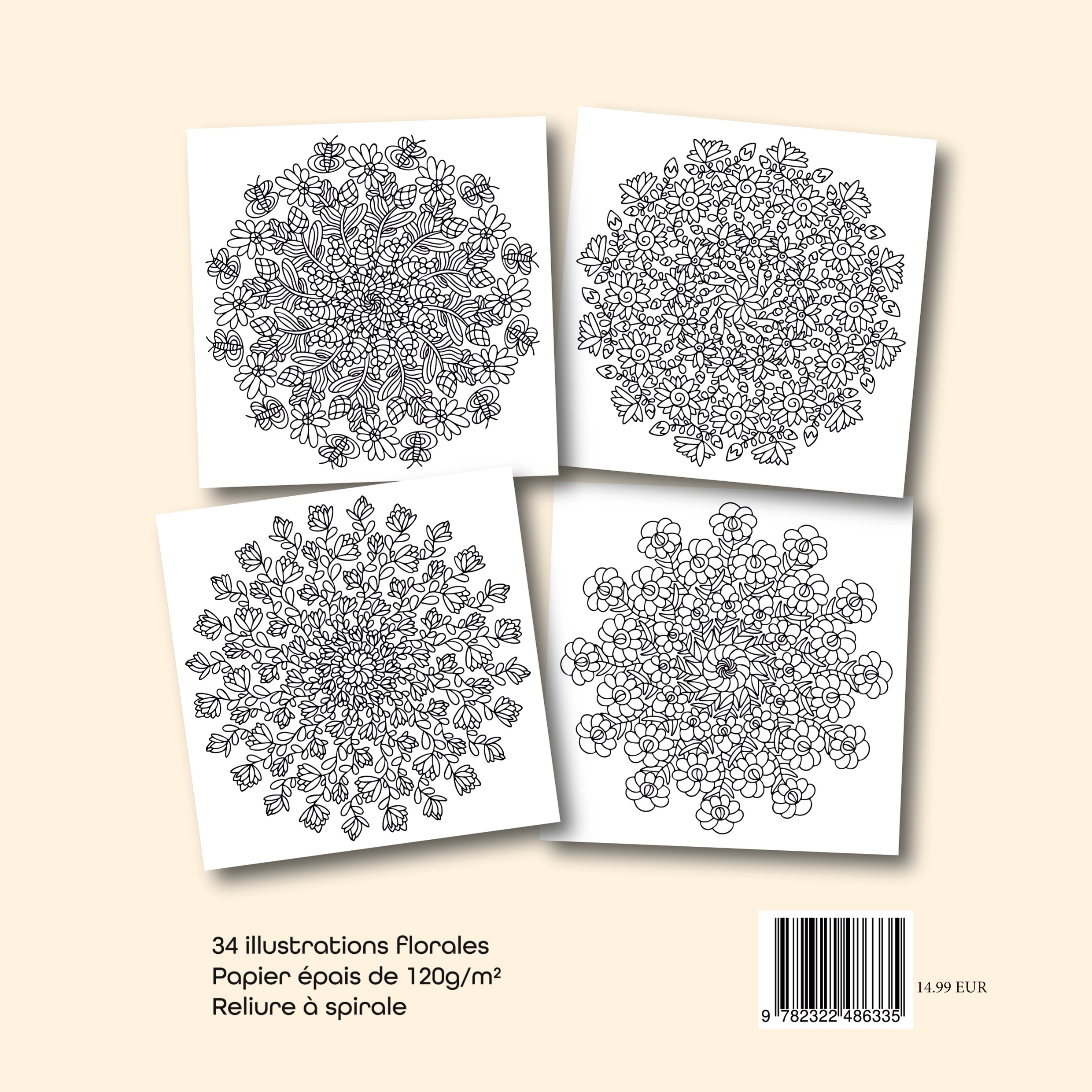 Mandalas Fleuris - Color Passion - BOOKS ON DEMAND