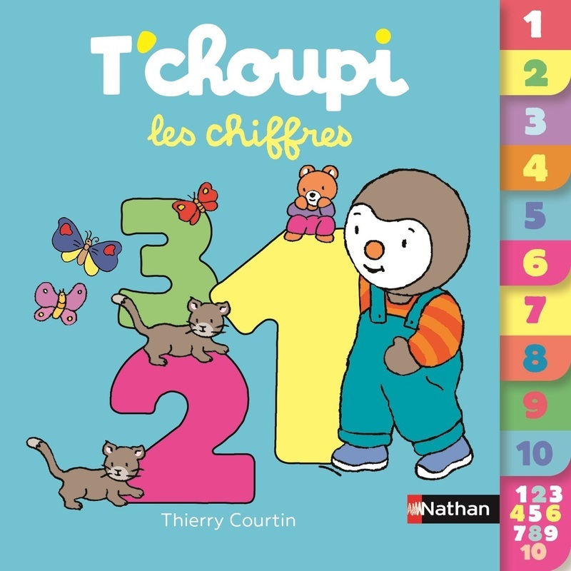 T'choupi les chiffres -  - NATHAN