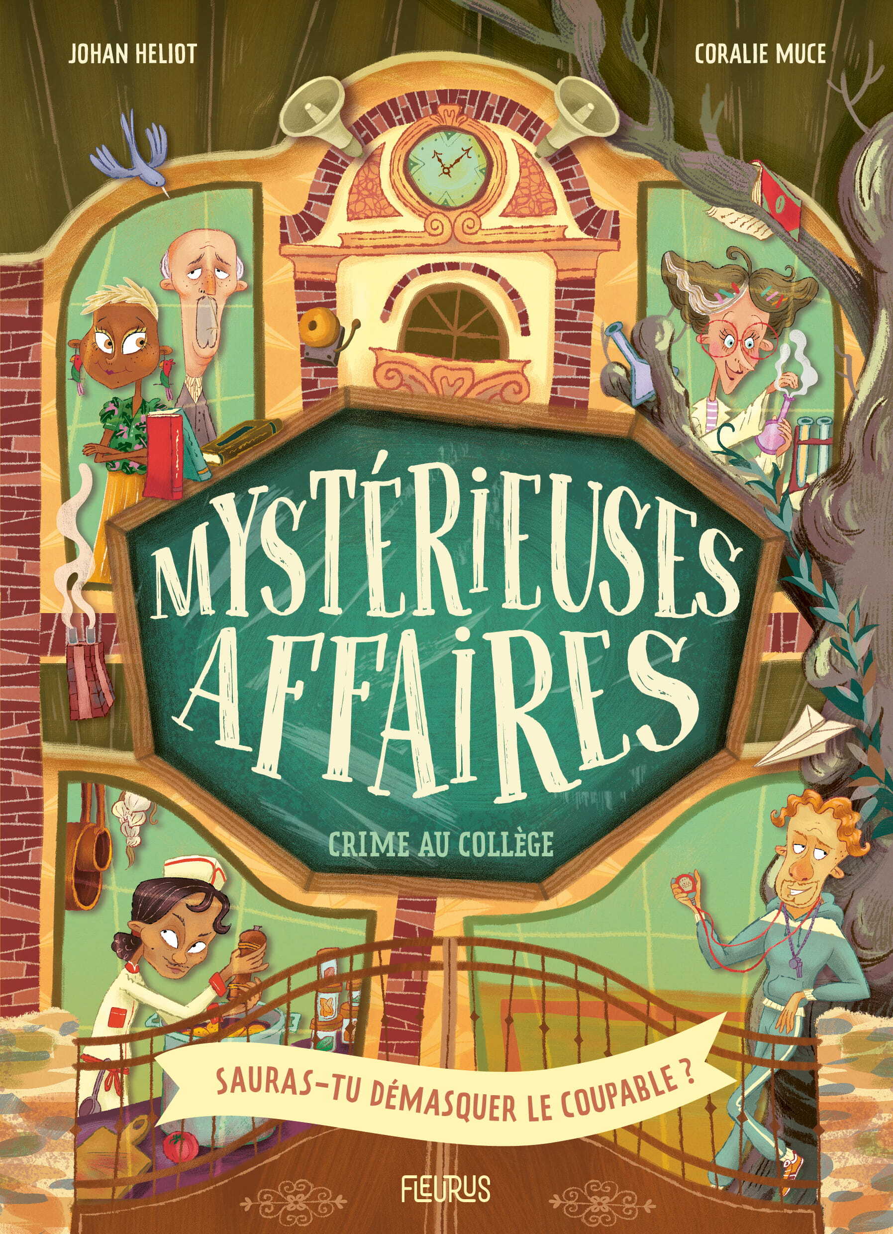 Crime au collège - Johan HELIOT - FLEURUS