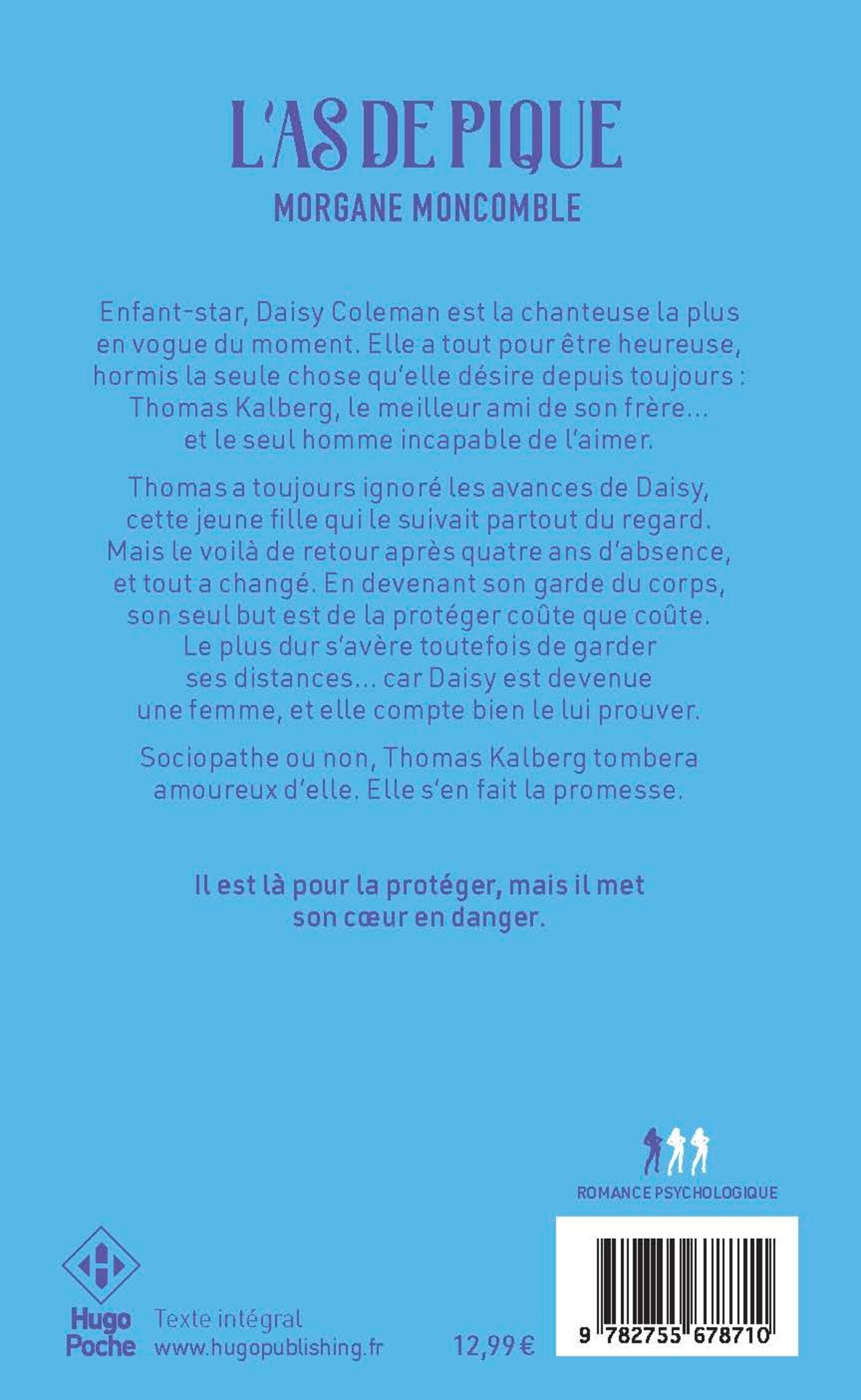 L'as de pique - Relié jaspage - Morgane Moncomble - HUGO POCHE