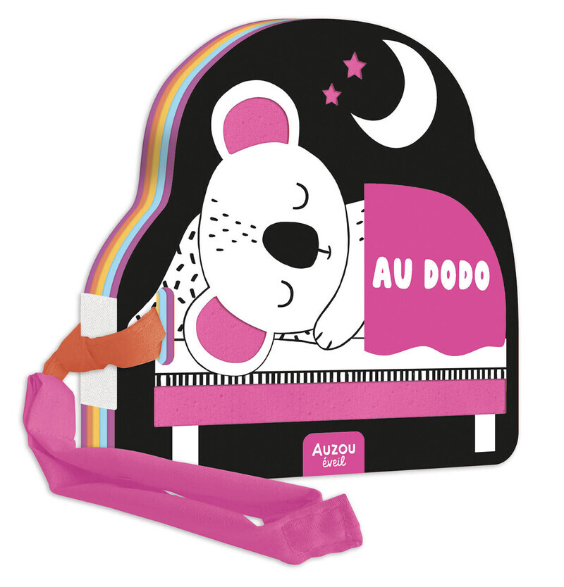 Mon premier livre poussette en noir et blanc - Au dodo -  - AUZOU