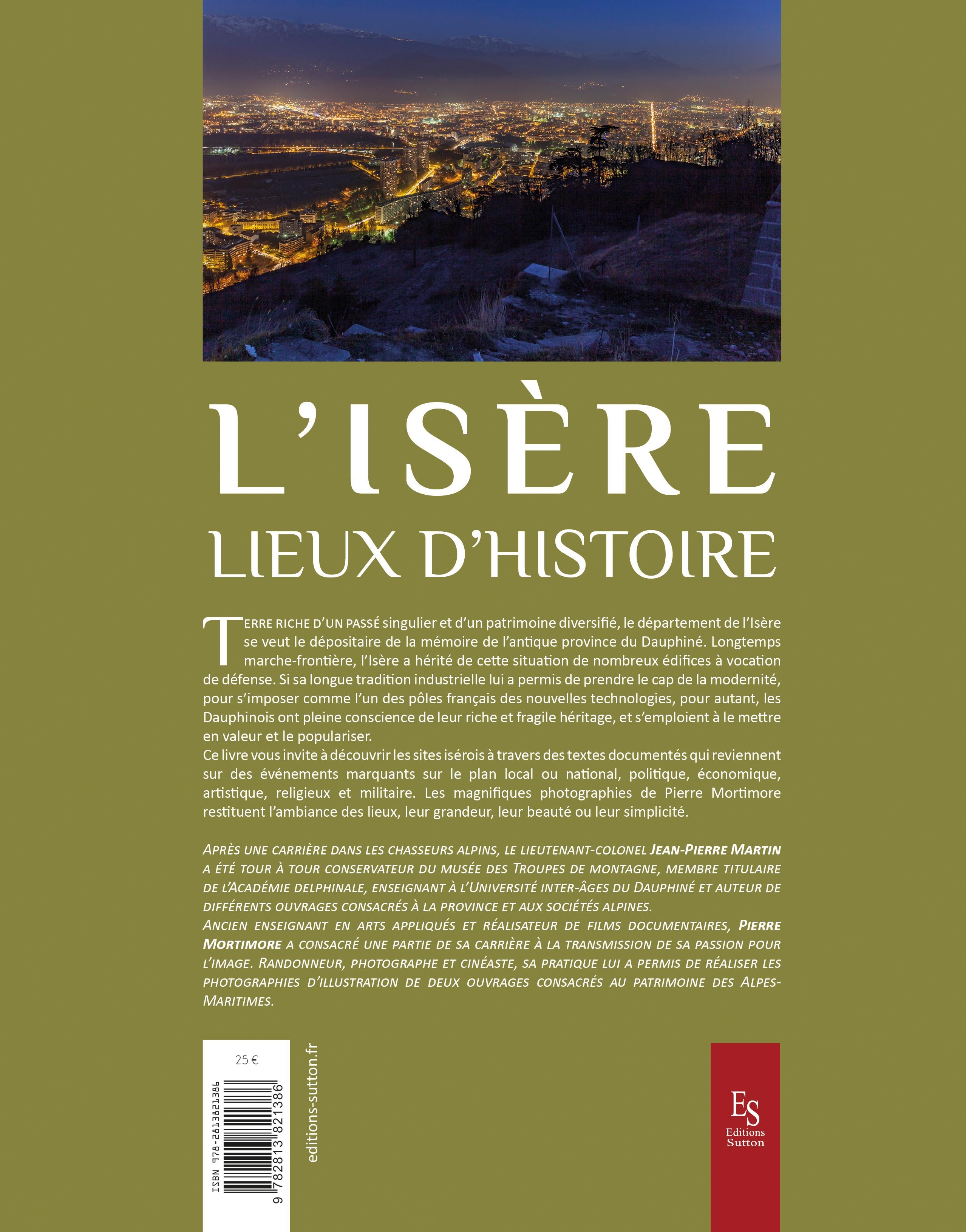 Isère, lieux d'histoire (L') - PIERRE MORTIMORE, Jean-Pierre Martin - SUTTON