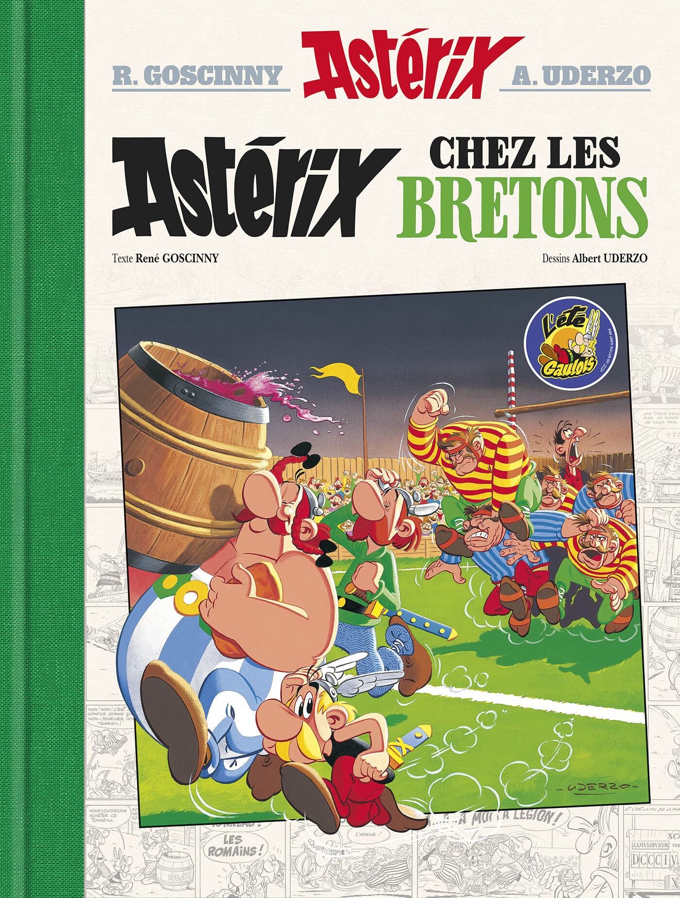 Astérix - Astérix chez les bretons - n°8 version luxe - René Goscinny, Albert Uderzo - HACHETTE