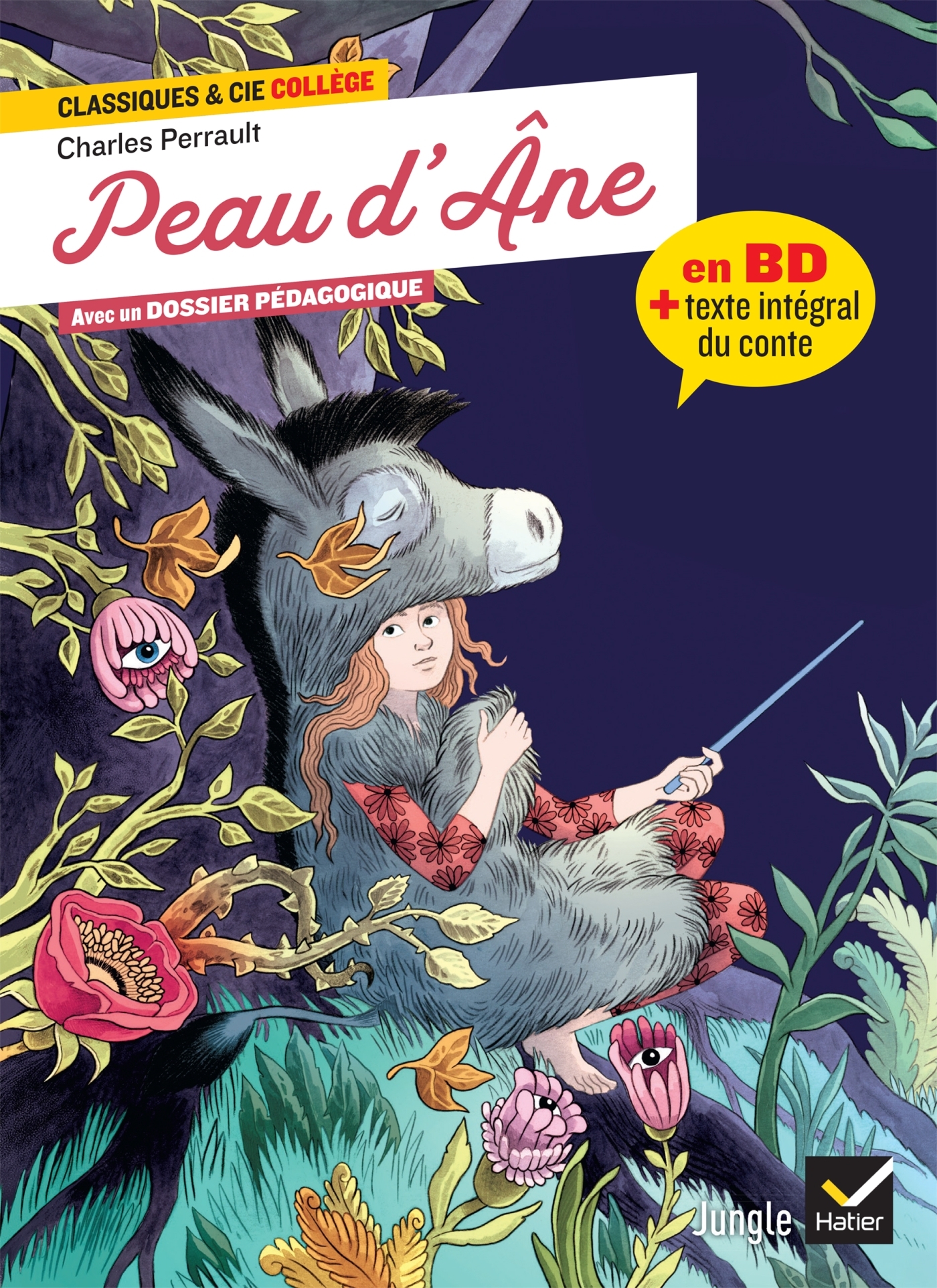 Peau d'Âne - BD & conte de Perrault - Charles Perrault, Hortense Bellamy - HATIER