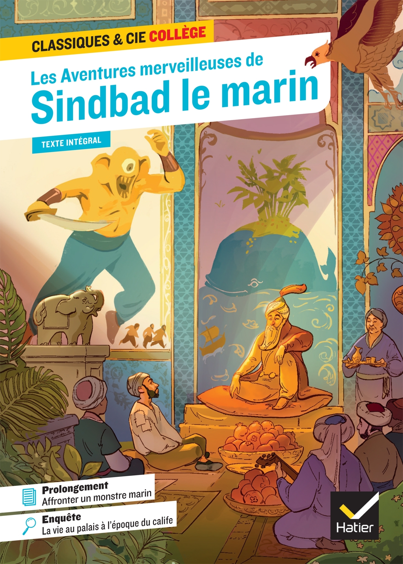 Les Aventures merveilleuses de Sindbad le marin - David Martins - HATIER