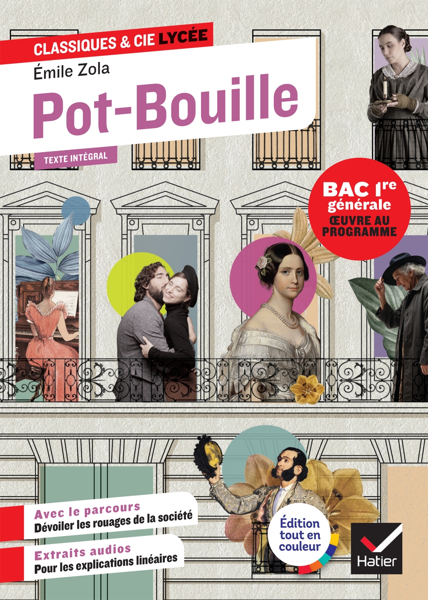 Pot-Bouille (oeuvre au programme Bac 2027, 1re générale) - Émile Zola, Isabelle Lasfargue-Galvez, Florian Pennanech - HATIER