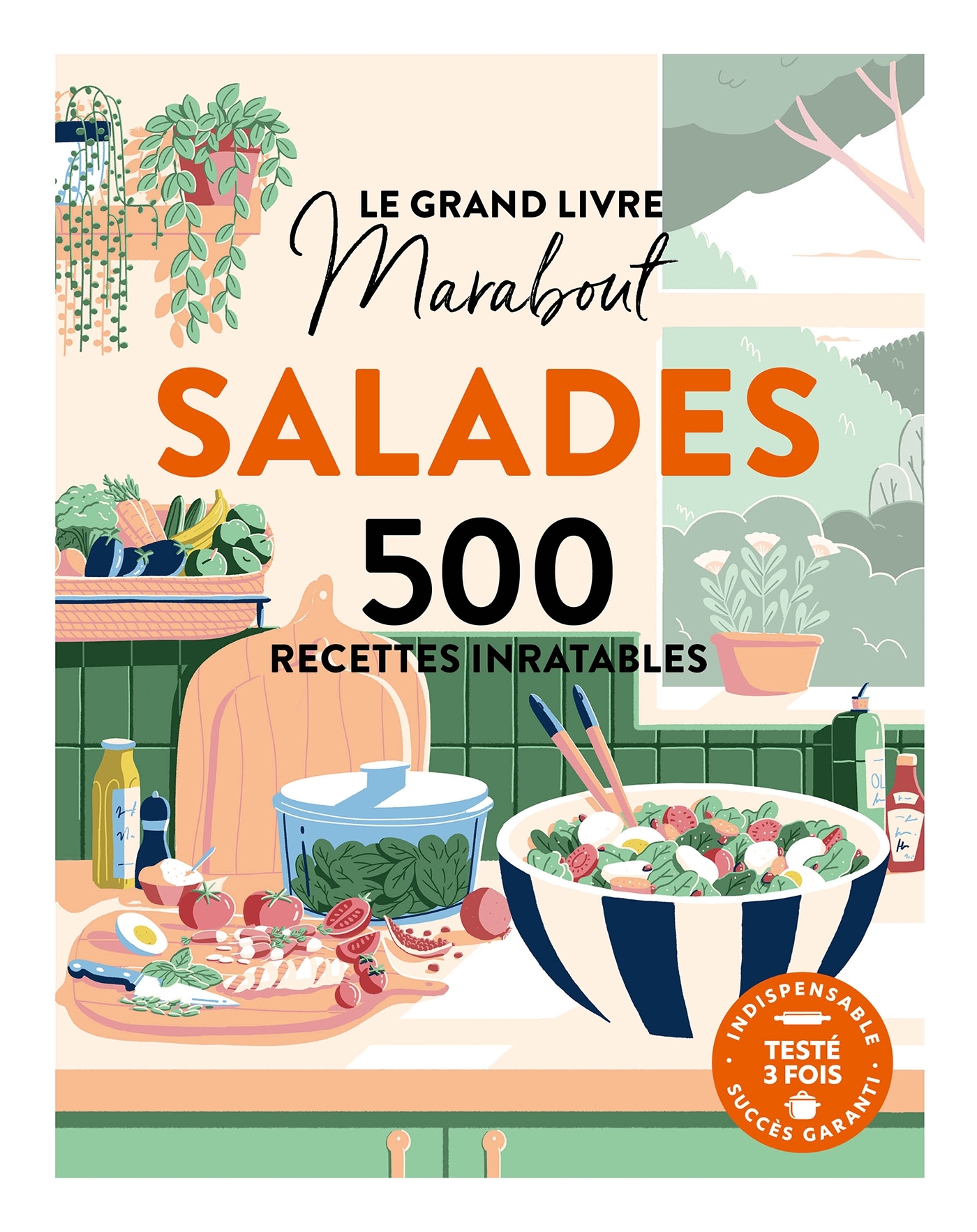 Le grand livre Marabout - Salades -  - MARABOUT