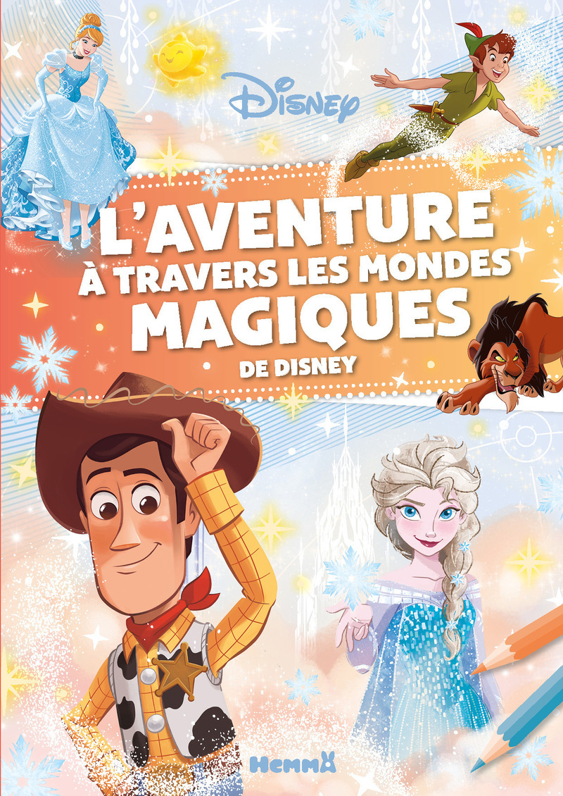 Disney - L'aventure à travers les mondes magiques de Disney -  Collectif - HEMMA
