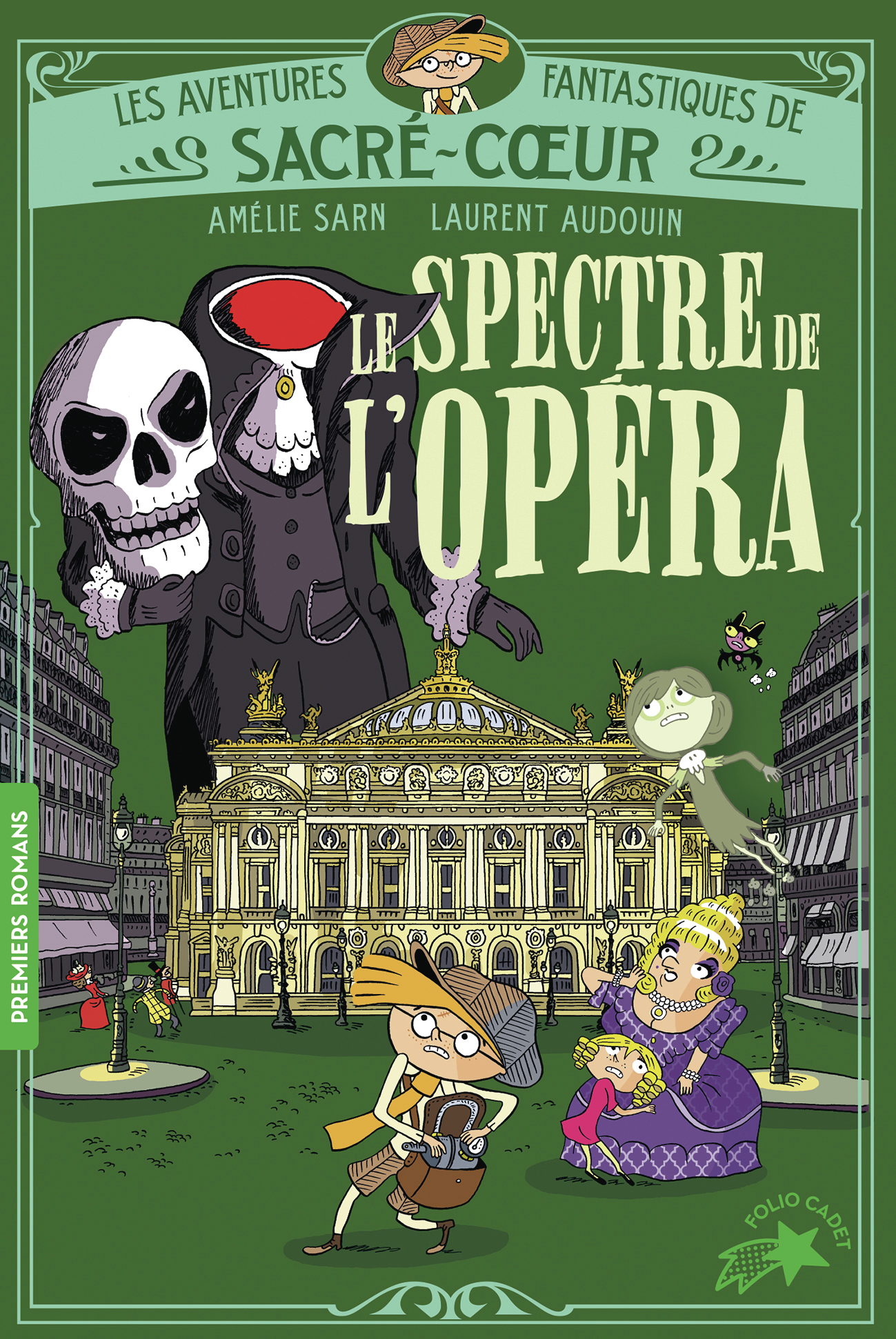 Le spectre de l'Opéra -  Amélie SARN, Amélie Sarn - GALLIMARD JEUNE