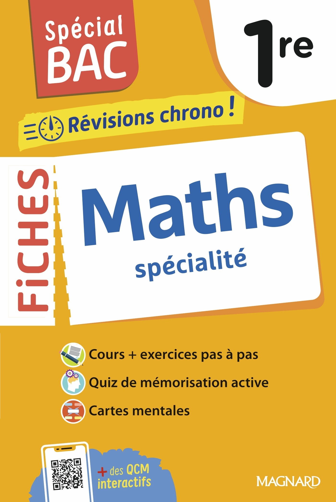 Spécial BAC 2026 - Fiches Maths 1re - Vito Punta - MAGNARD